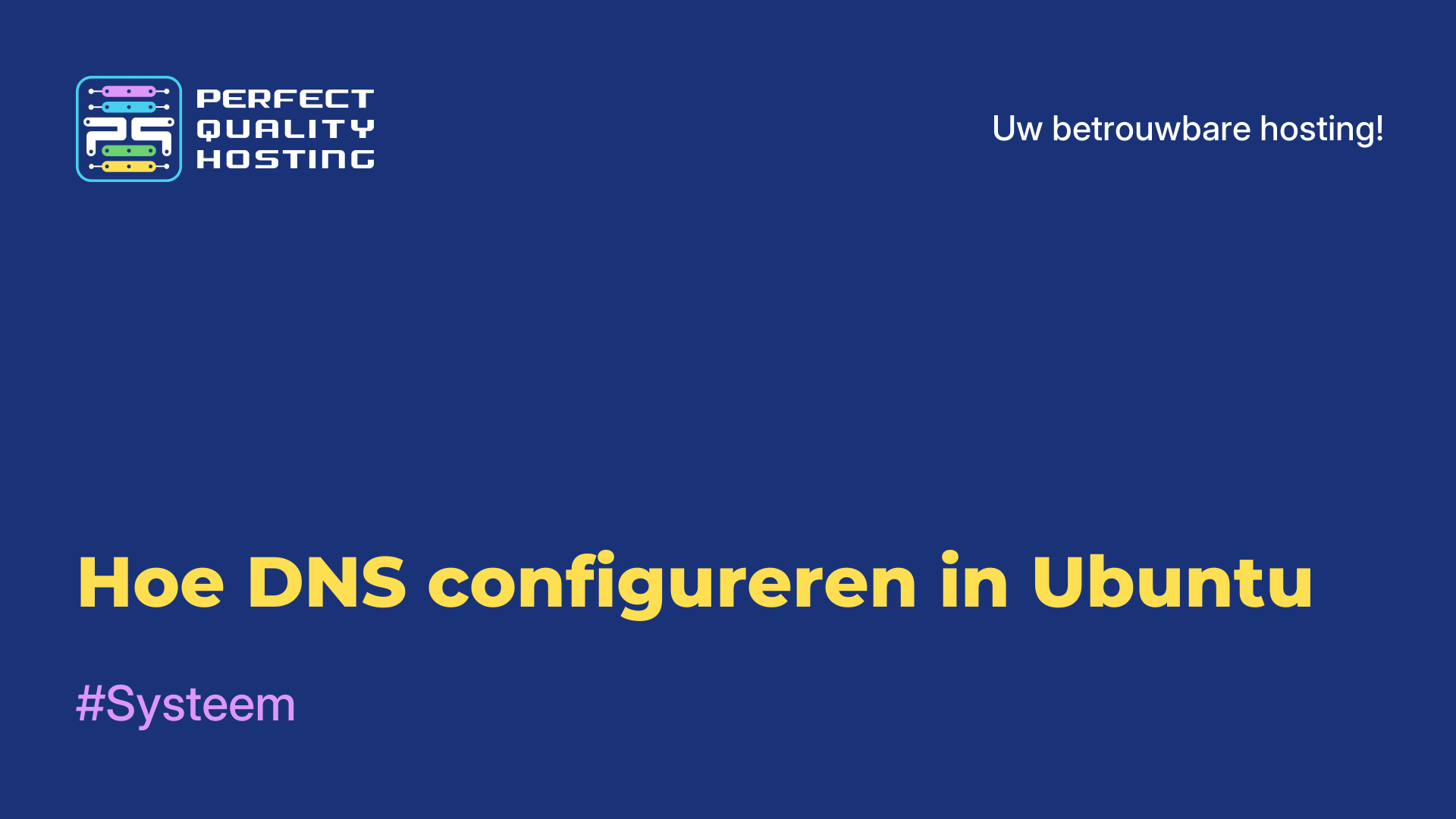 Hoe DNS configureren in Ubuntu