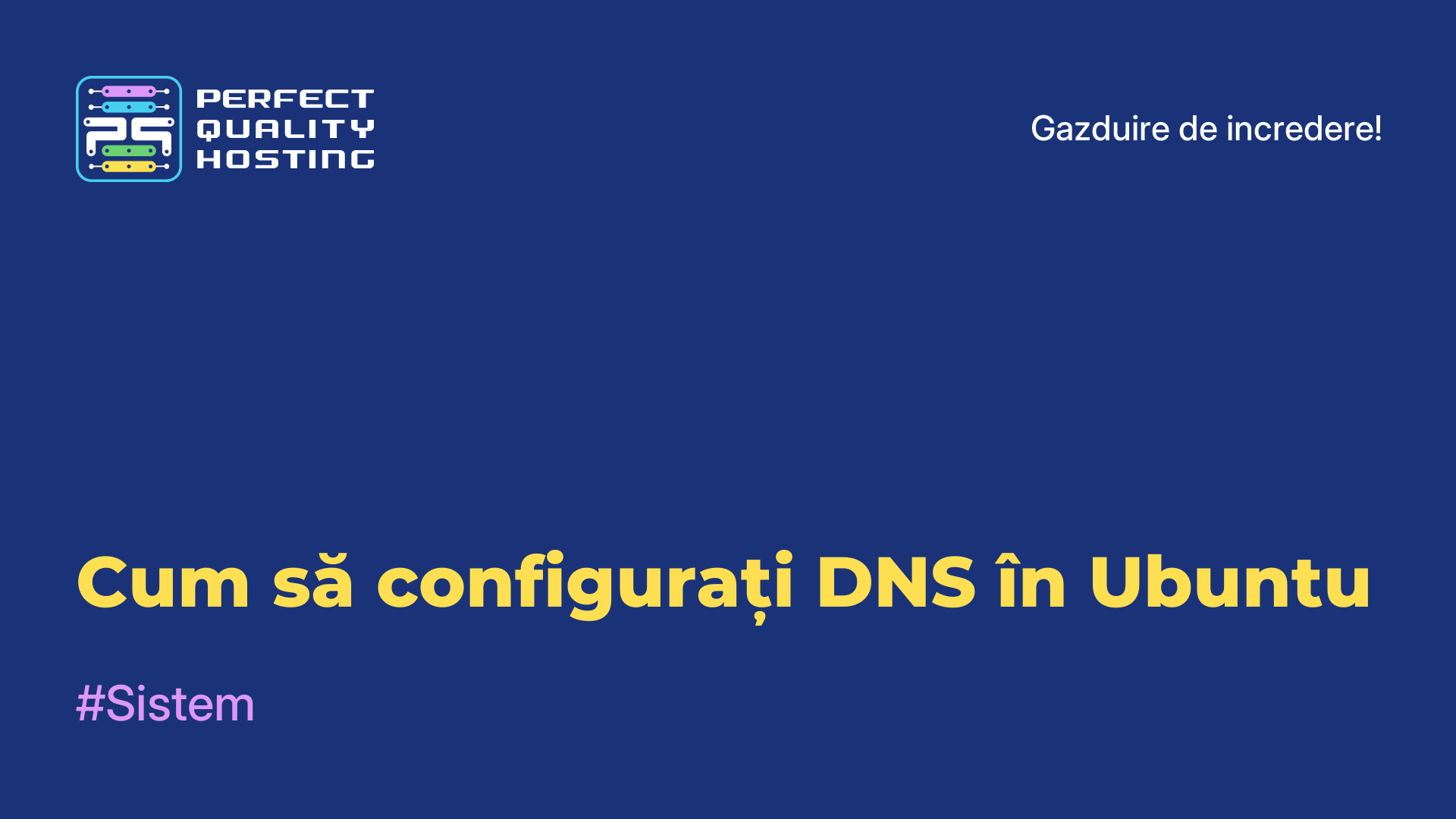 Cum să configurați DNS în Ubuntu