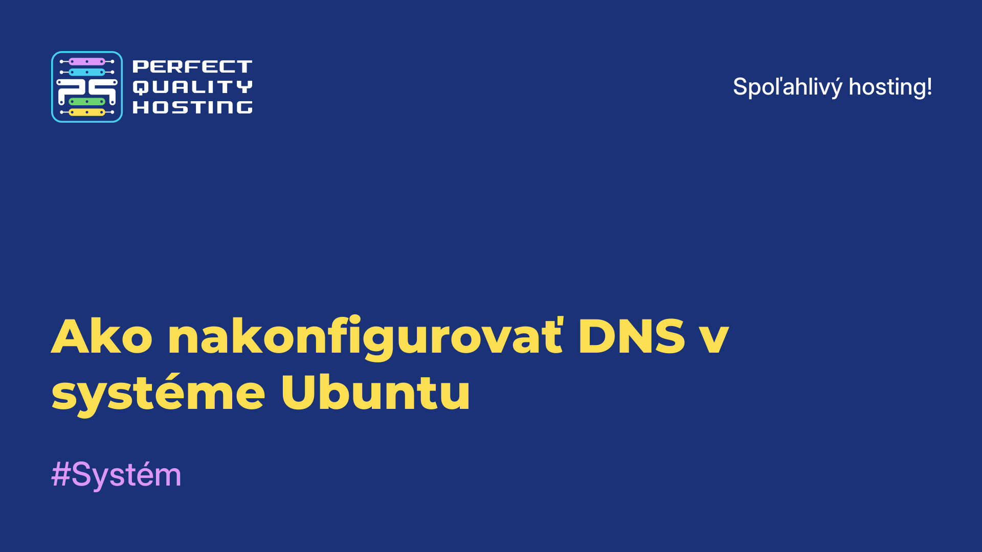 Ako nakonfigurovať DNS v systéme Ubuntu