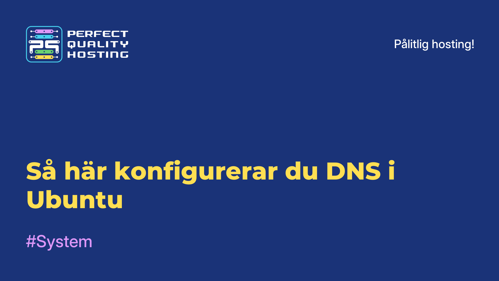 Så här konfigurerar du DNS i Ubuntu