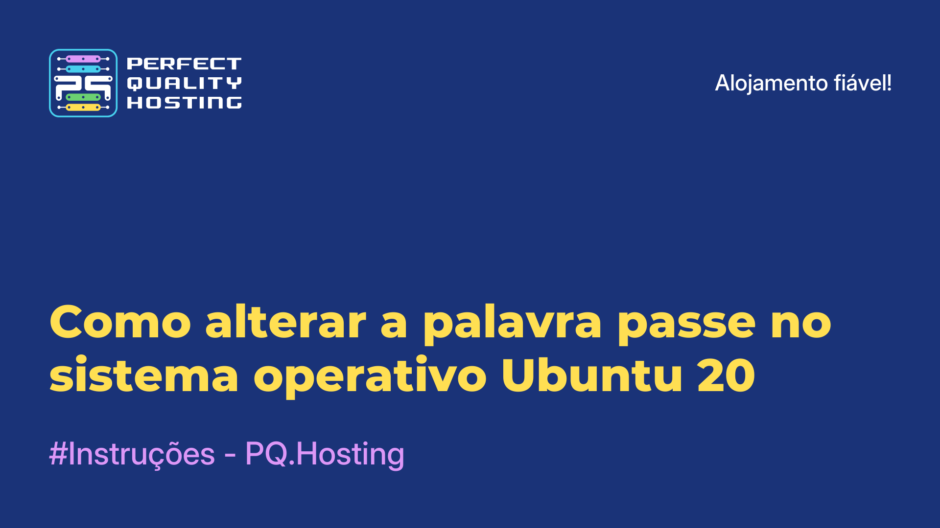 Como alterar a palavra-passe no sistema operativo Ubuntu 20