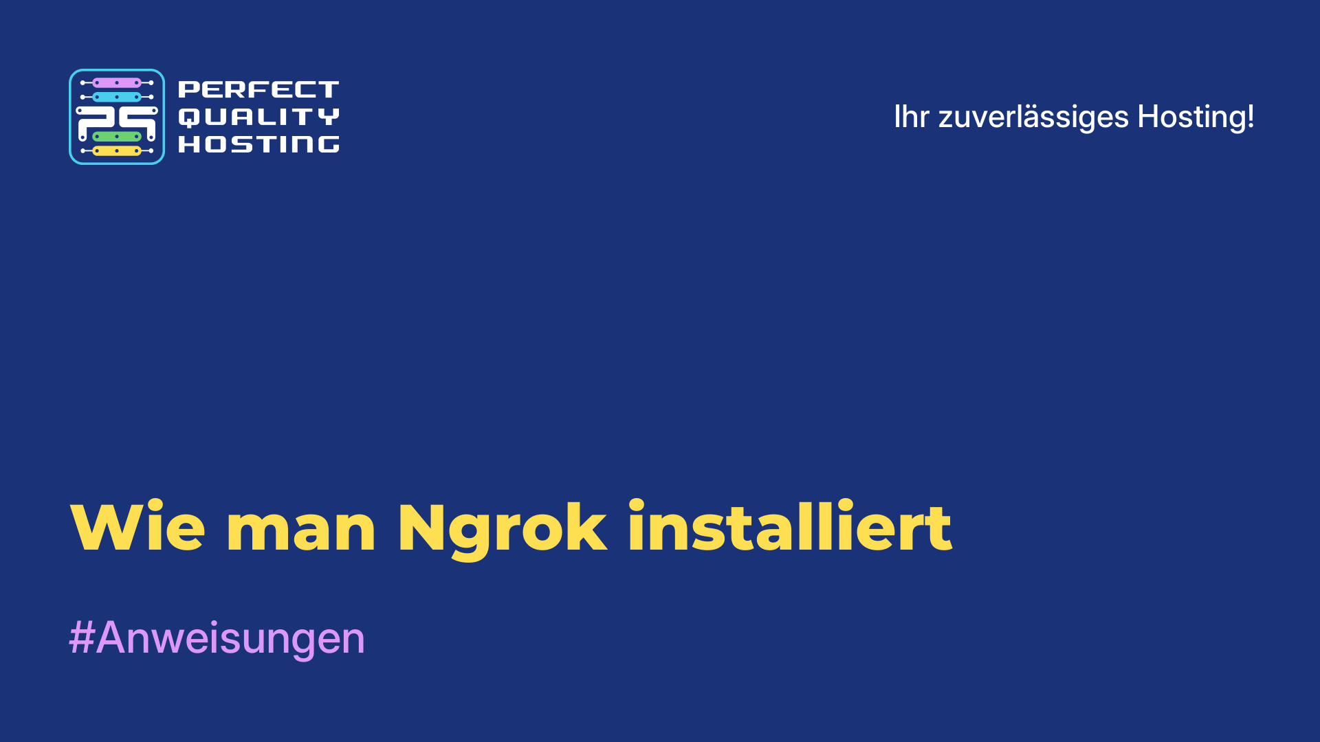 Wie man Ngrok installiert