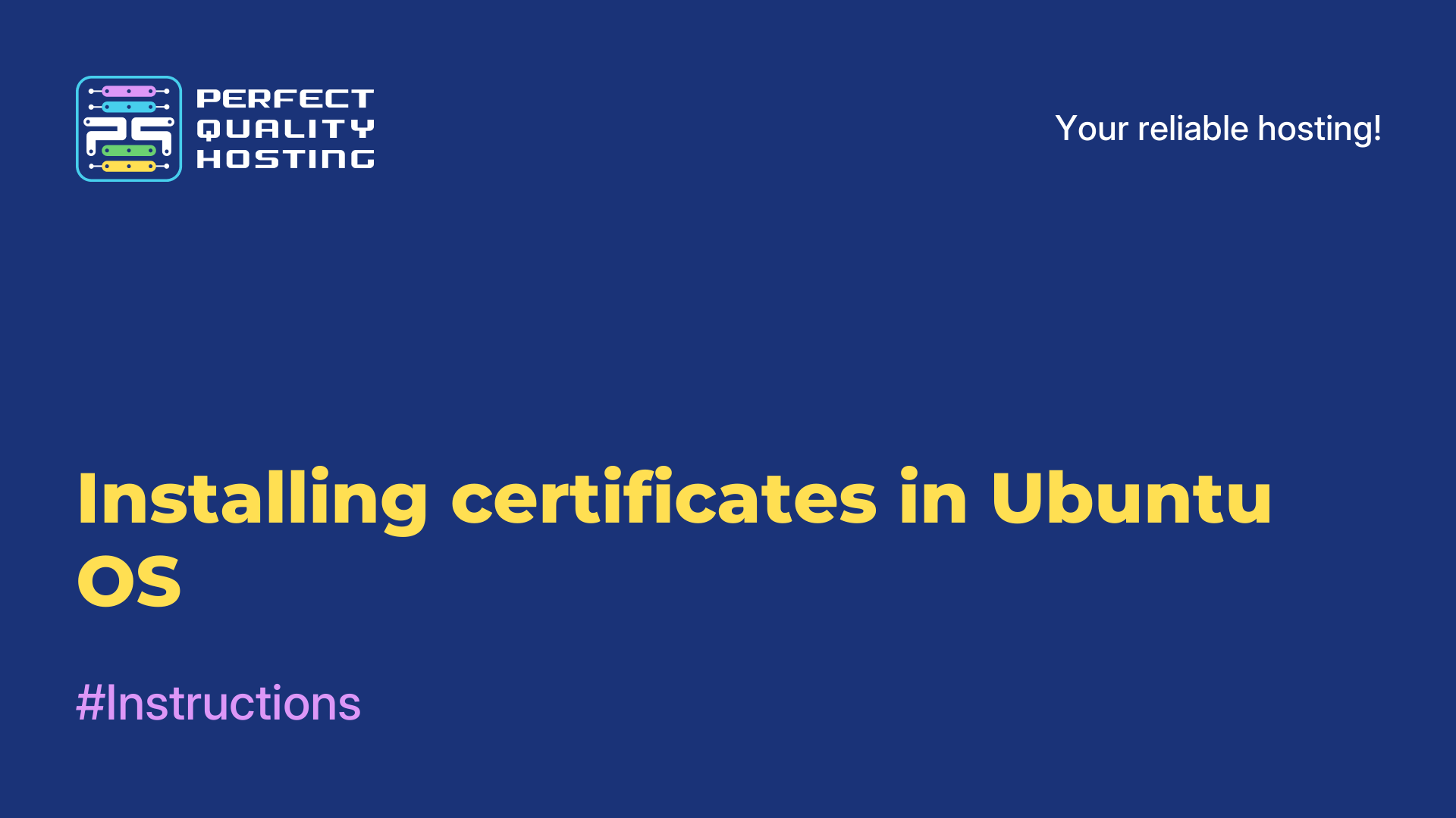 Installing certificates in Ubuntu OS