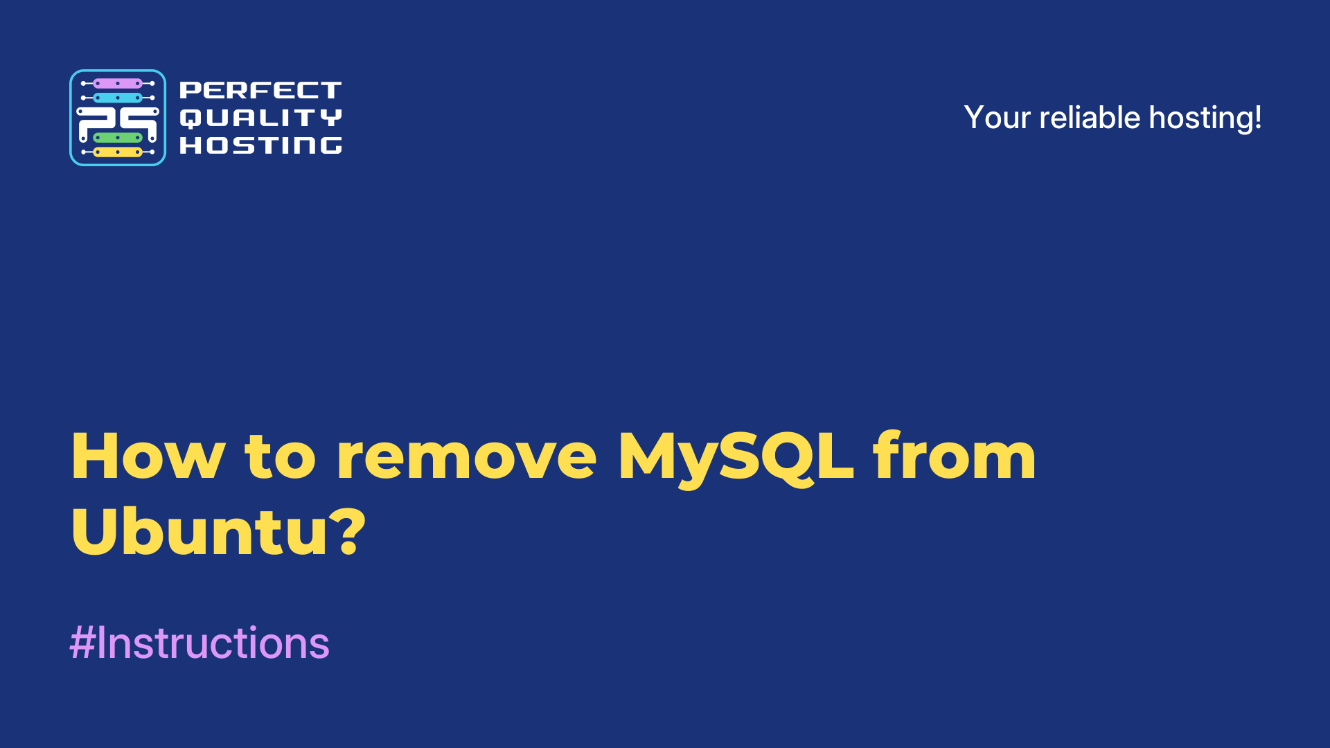 How to remove MySQL from Ubuntu?