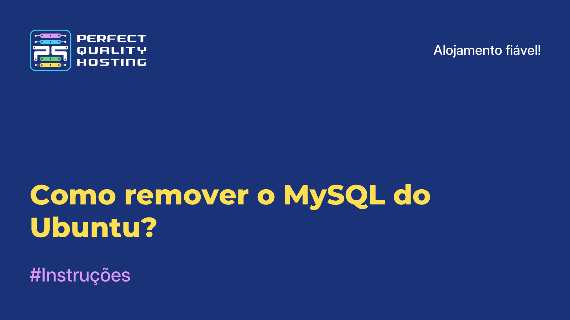 Como remover o MySQL do Ubuntu?