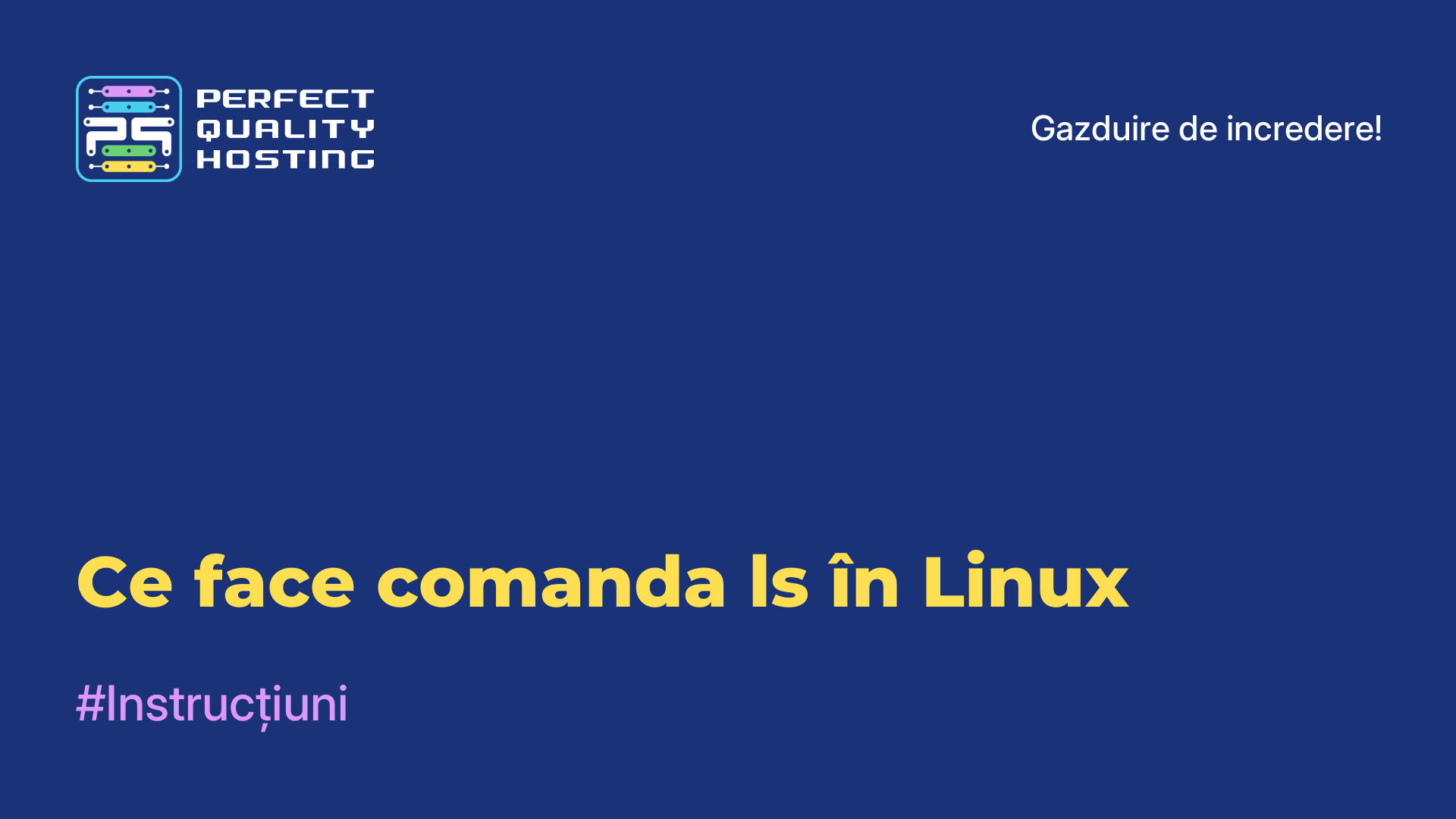 Ce face comanda ls în Linux