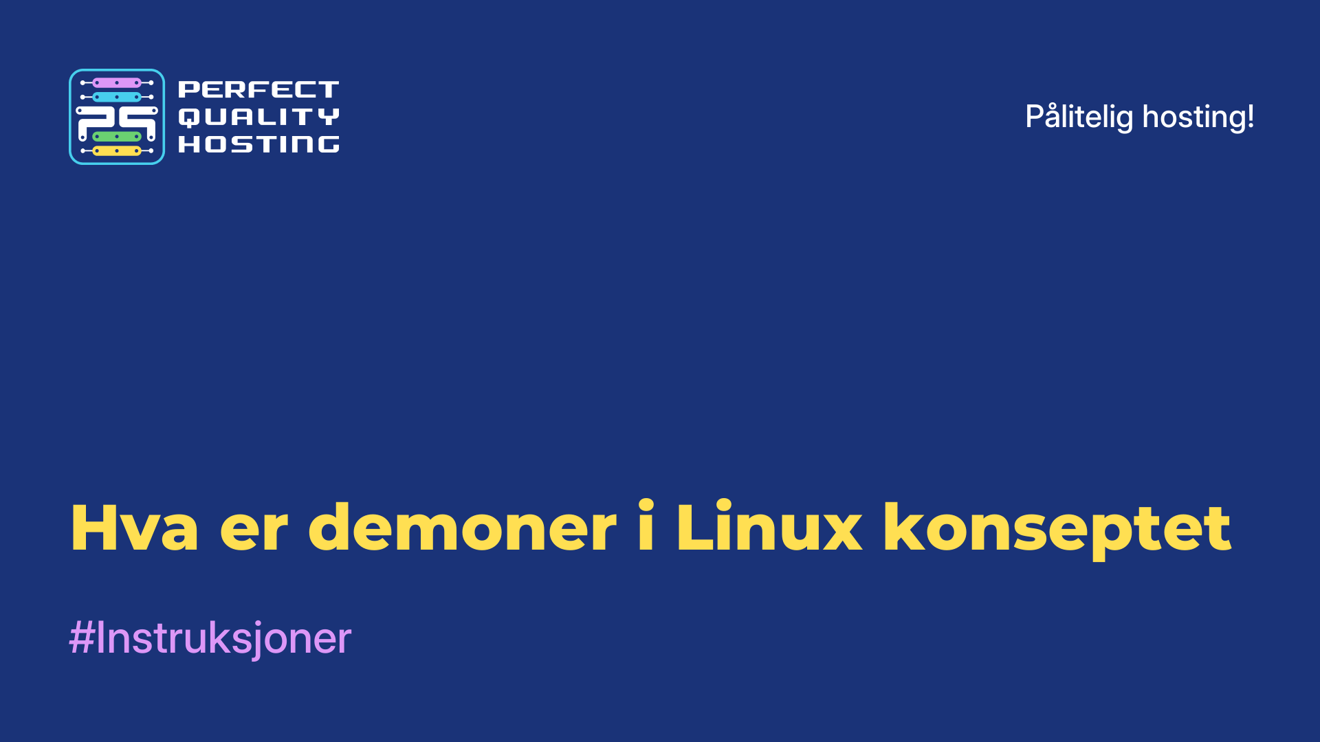 Hva er demoner i Linux-konseptet