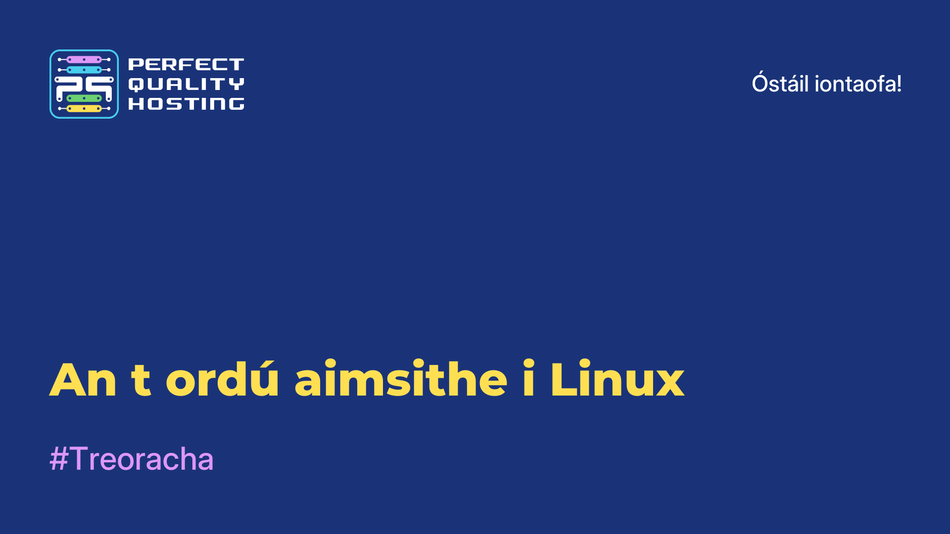 An t-ordú aimsithe i Linux