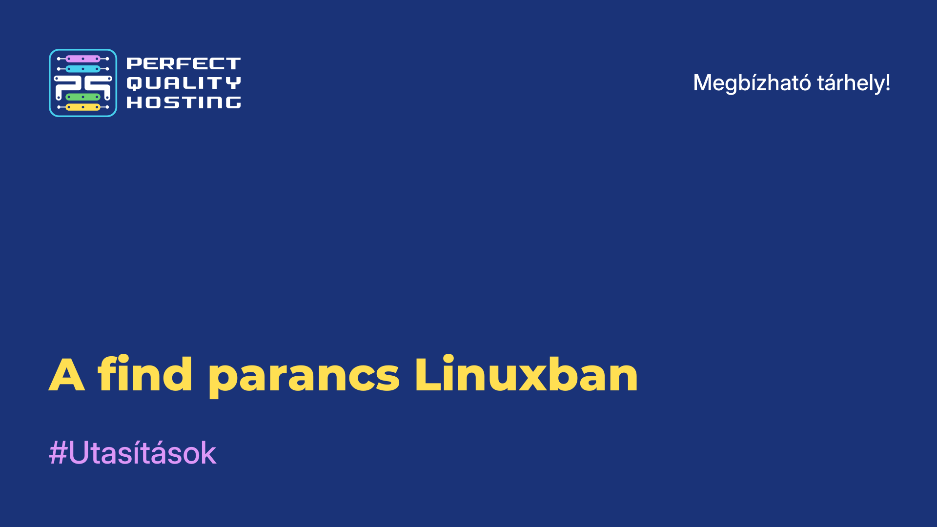 A find parancs Linuxban