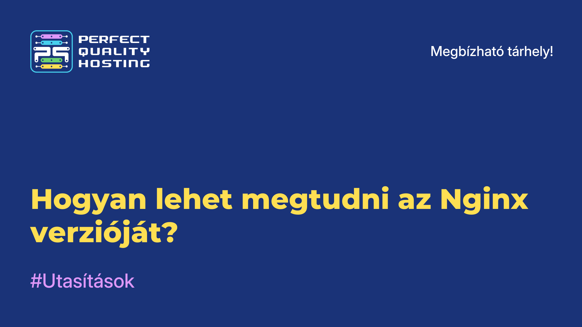 Hogyan lehet megtudni az Nginx verzióját?