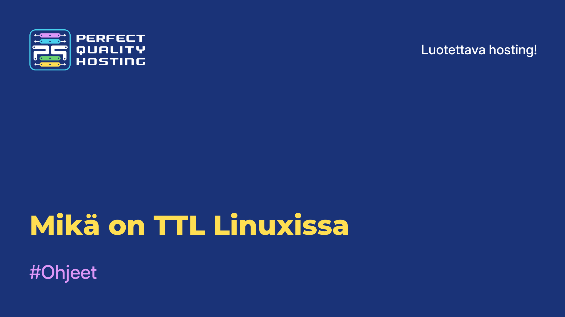 Mikä on TTL Linuxissa