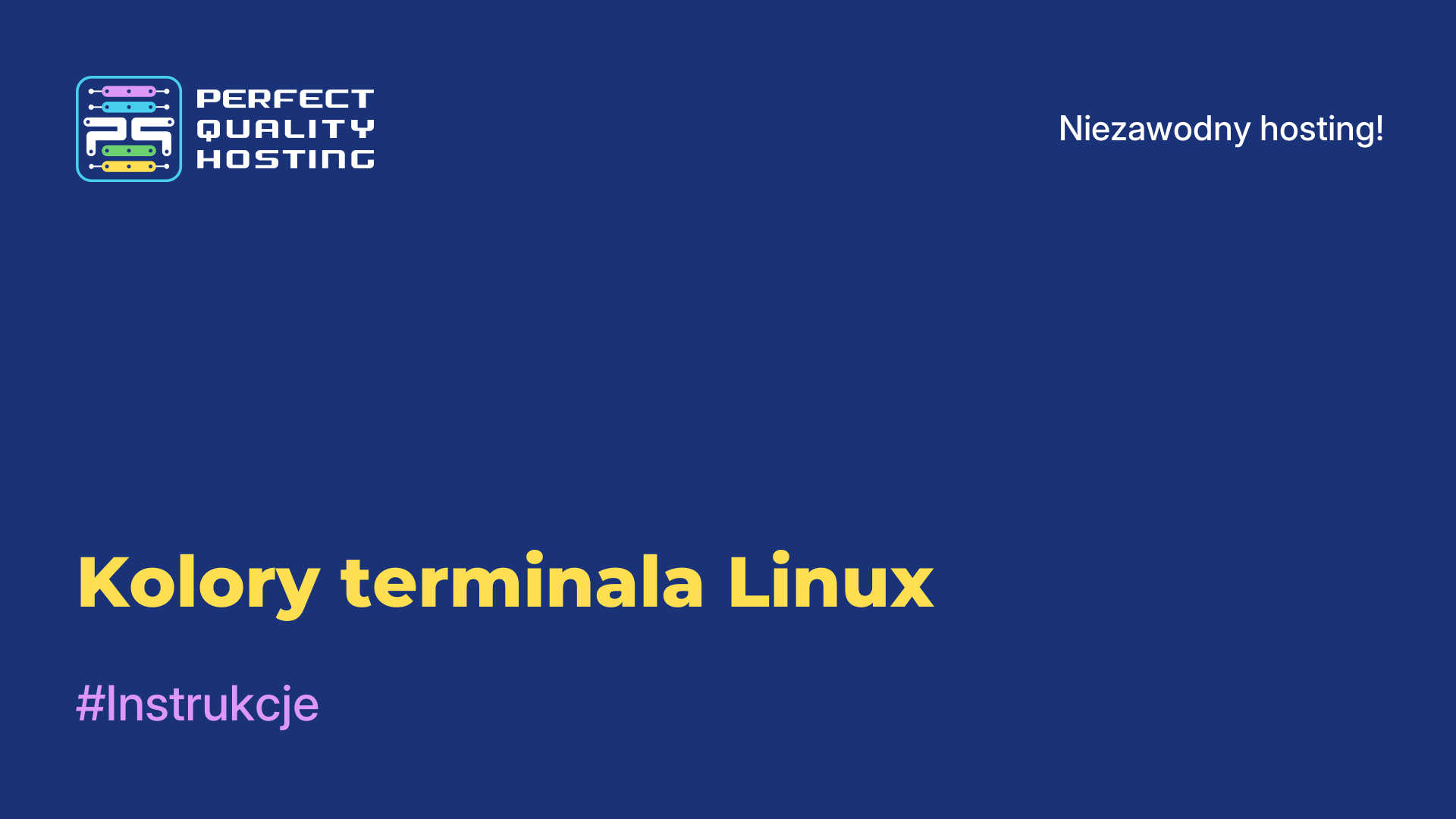 Kolory terminala Linux