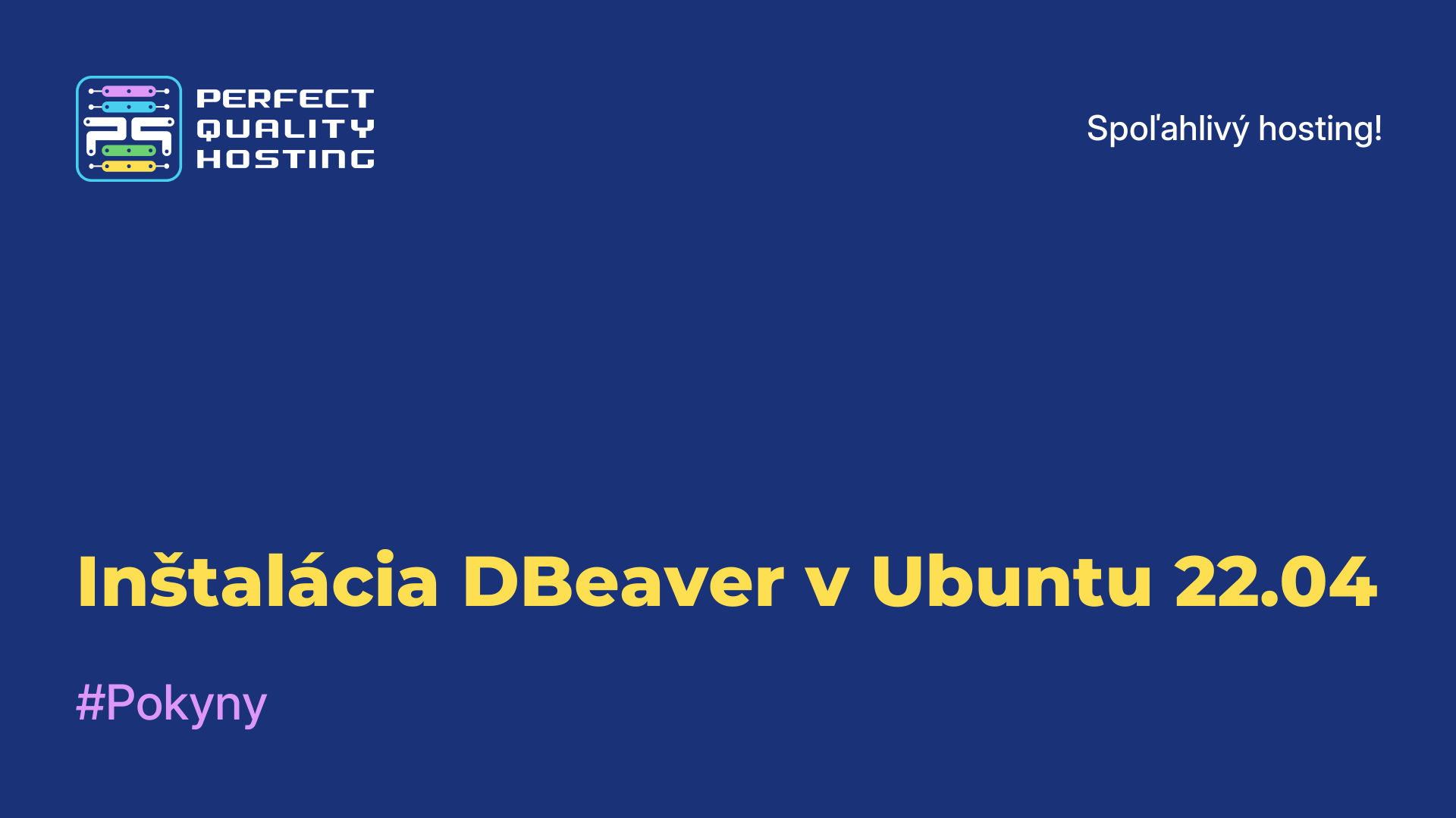 Inštalácia DBeaver v Ubuntu 22.04