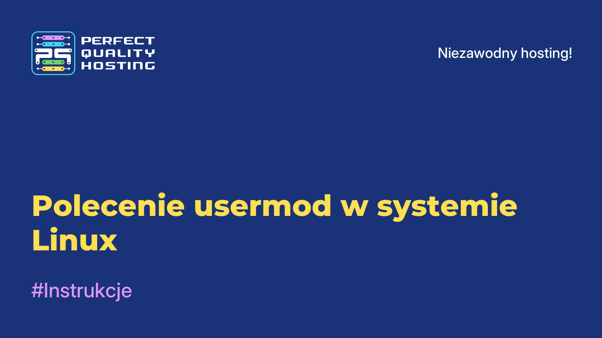 Polecenie usermod w systemie Linux