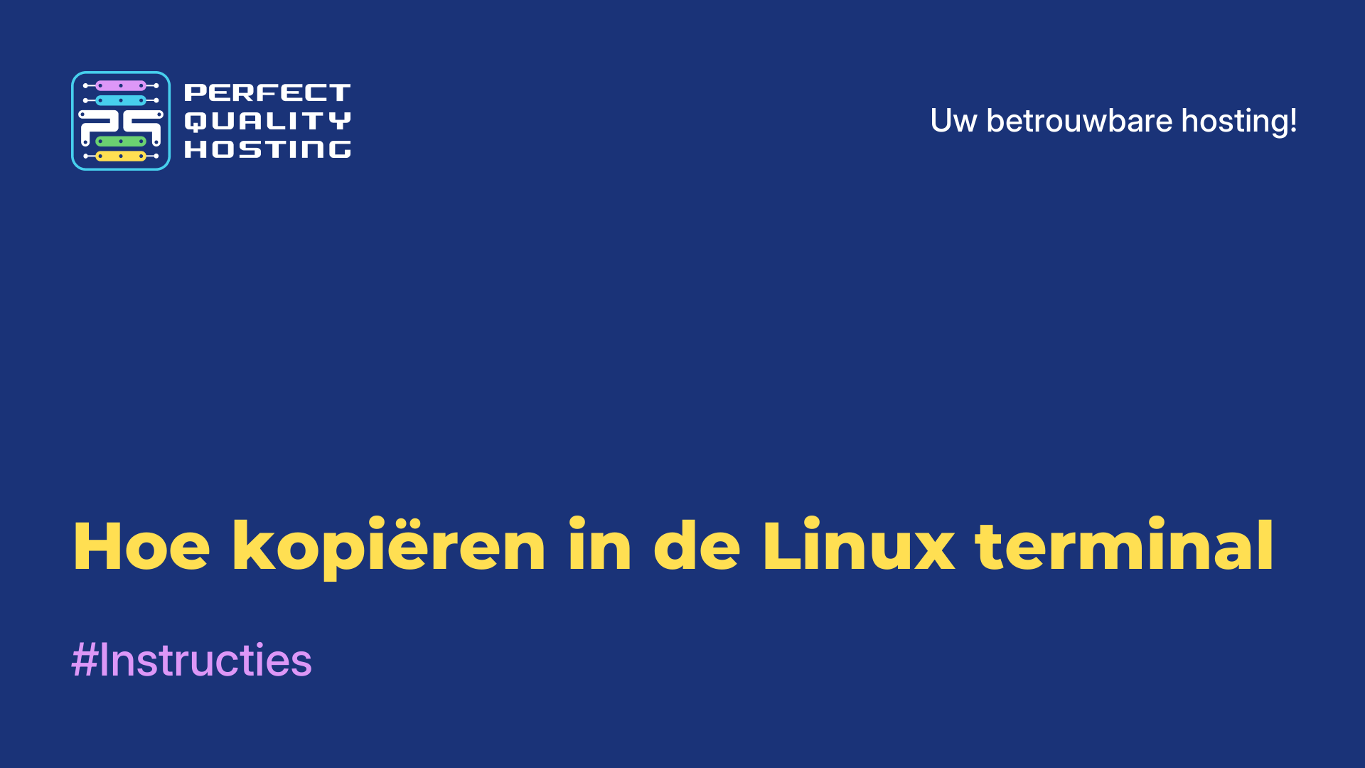 Hoe kopiëren in de Linux-terminal