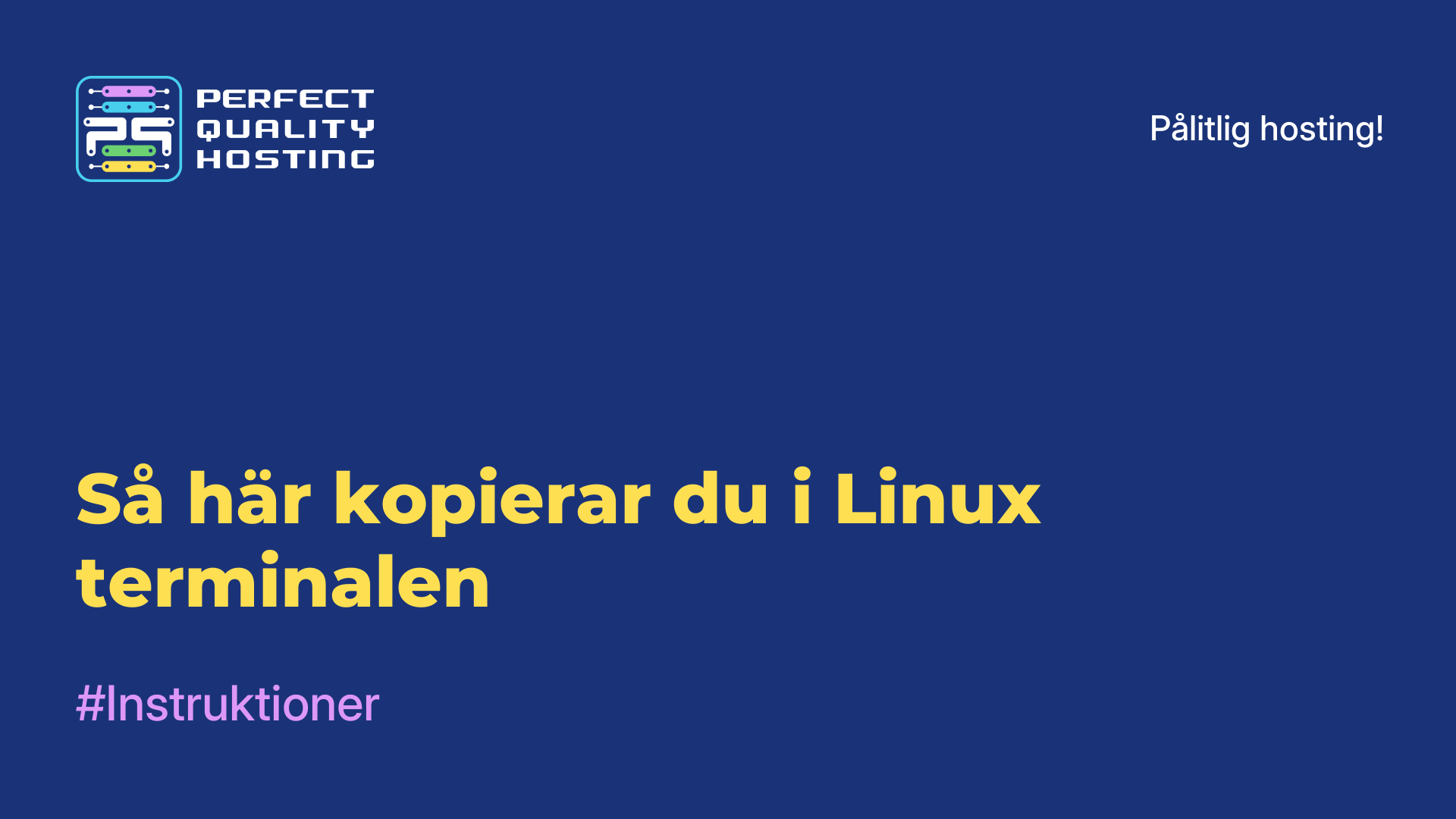 Så här kopierar du i Linux-terminalen