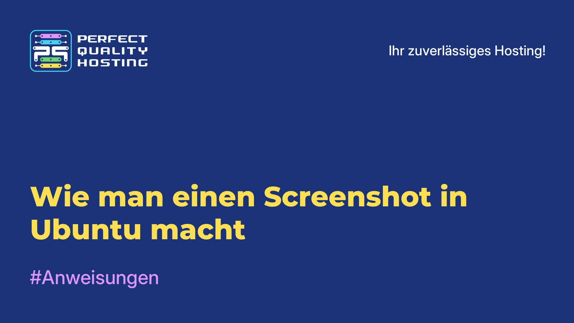 Wie man einen Screenshot in Ubuntu macht