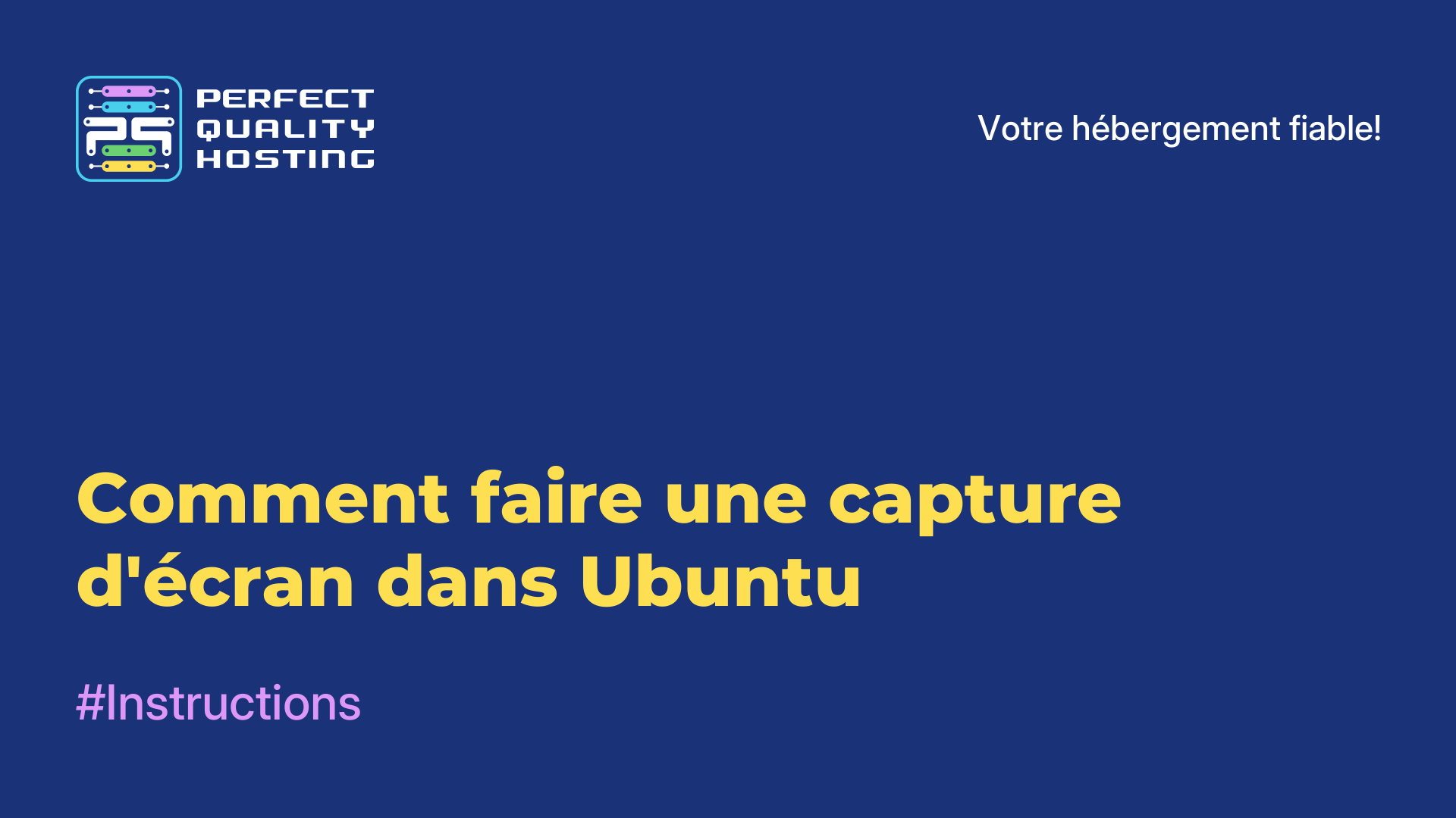 Comment faire une capture d'écran dans Ubuntu