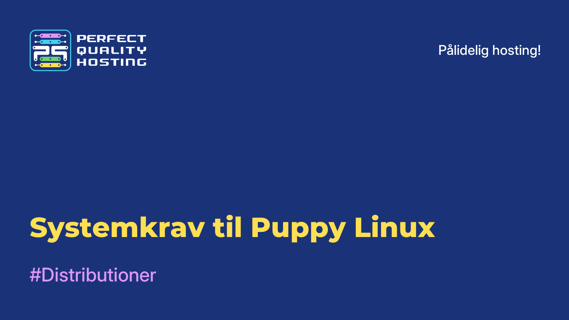 Systemkrav til Puppy Linux