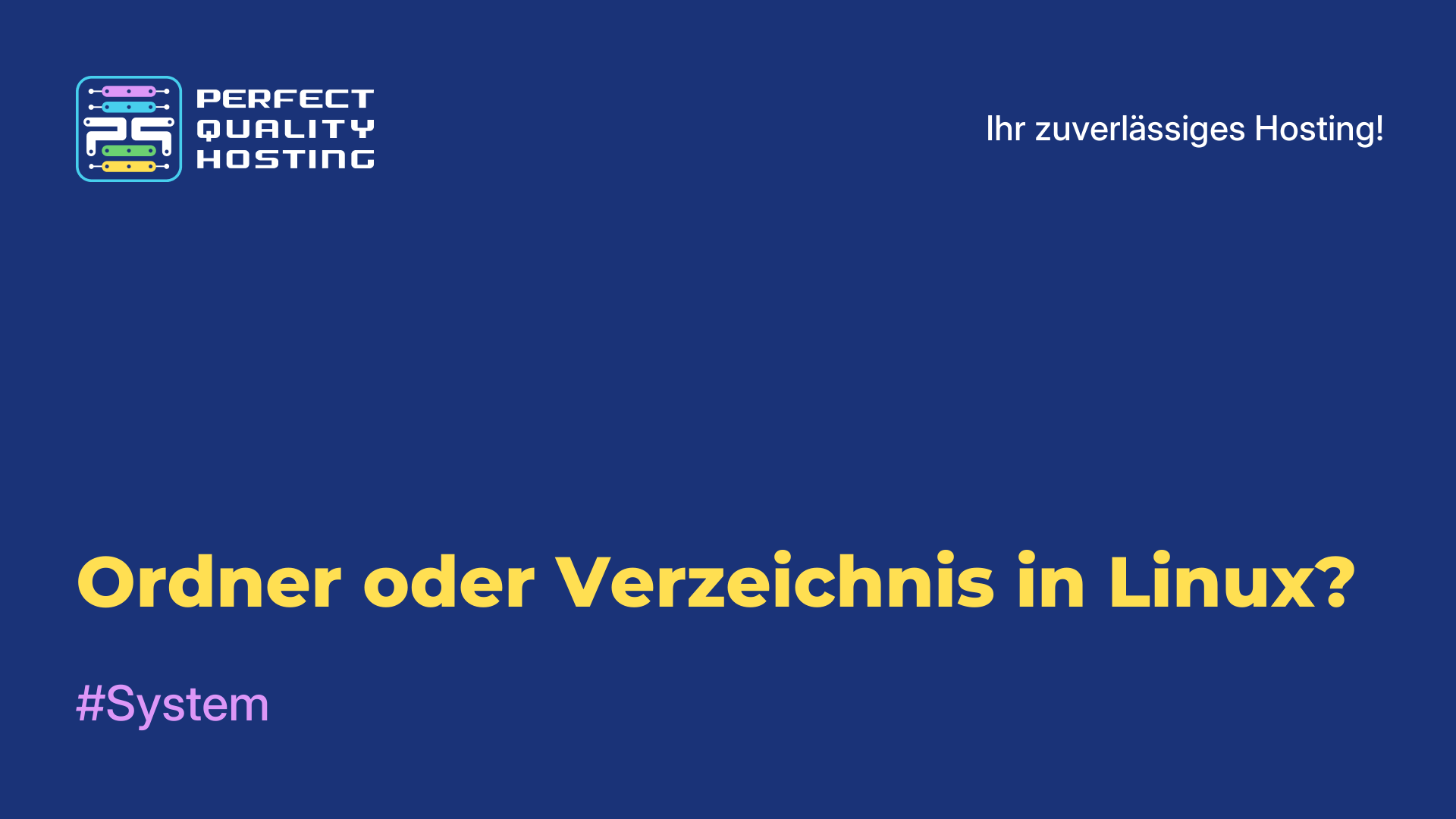 Ordner oder Verzeichnis in Linux?