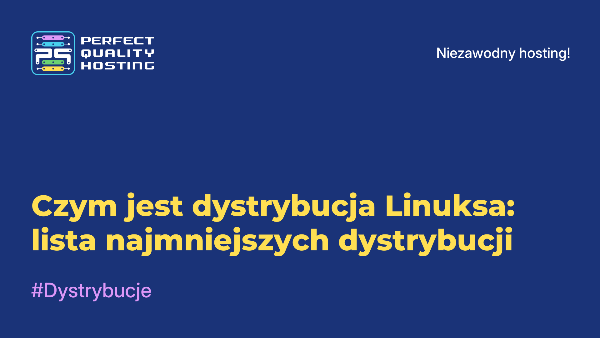 Czym jest dystrybucja Linuksa: lista najmniejszych dystrybucji