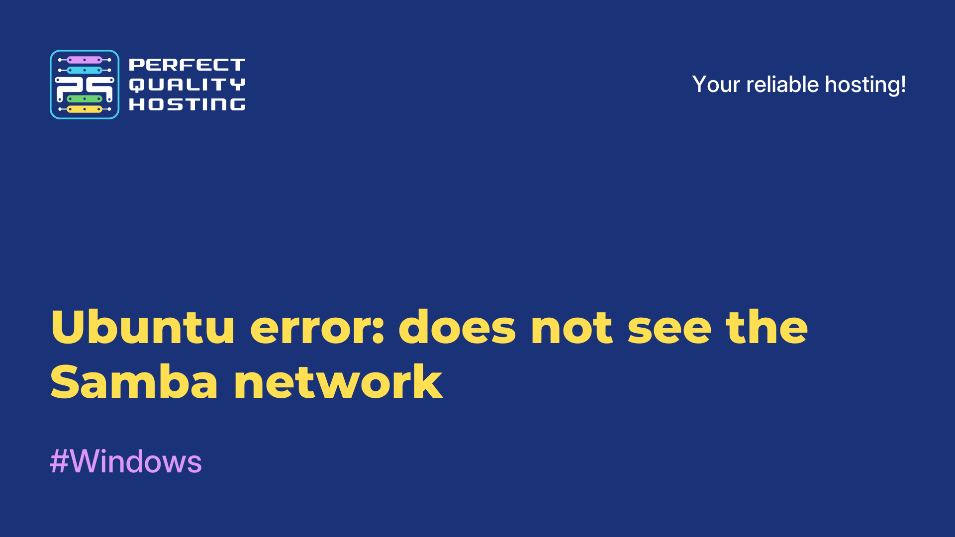 Ubuntu error: does not see the Samba network