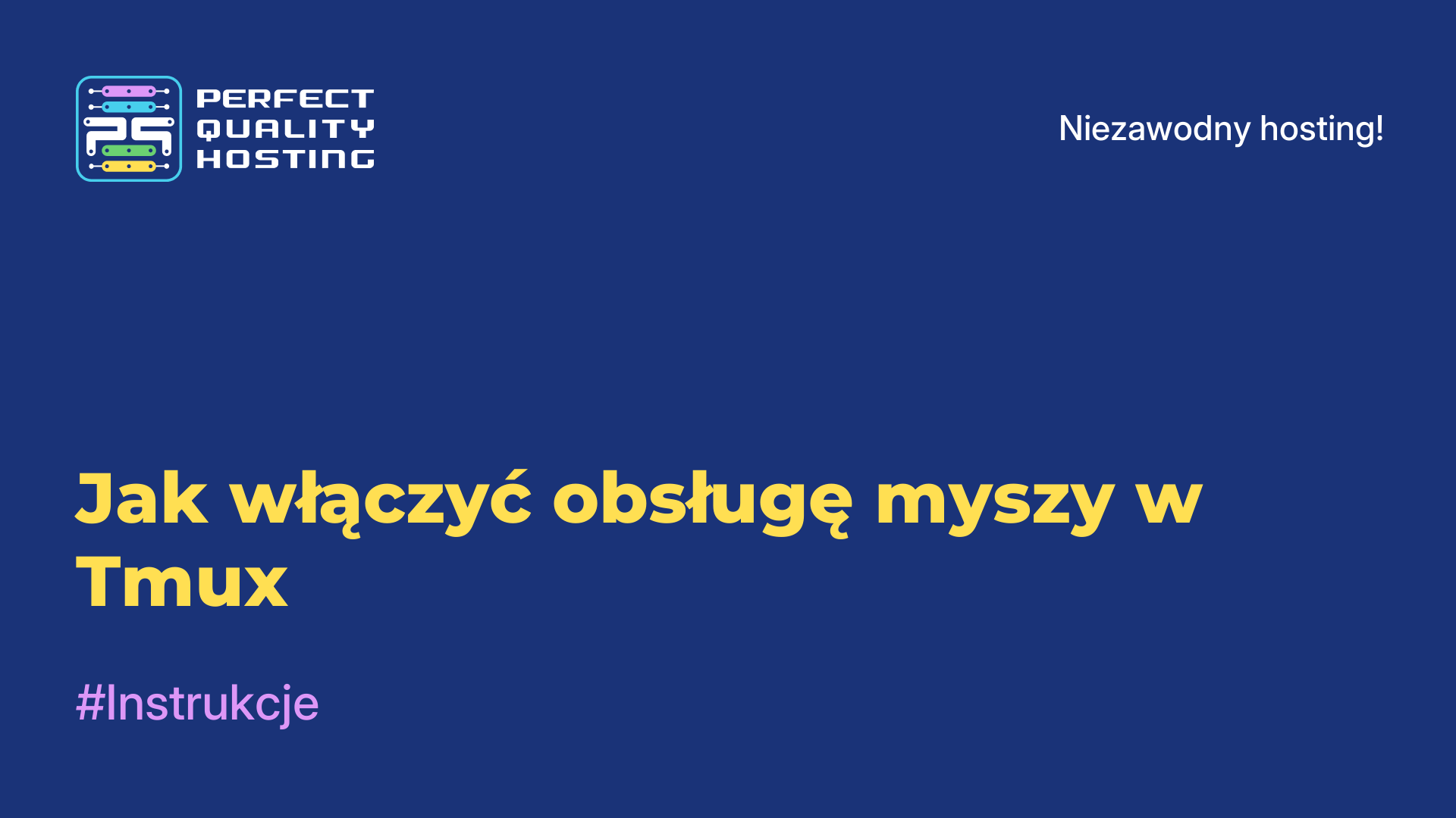 Jak włączyć obsługę myszy w Tmux