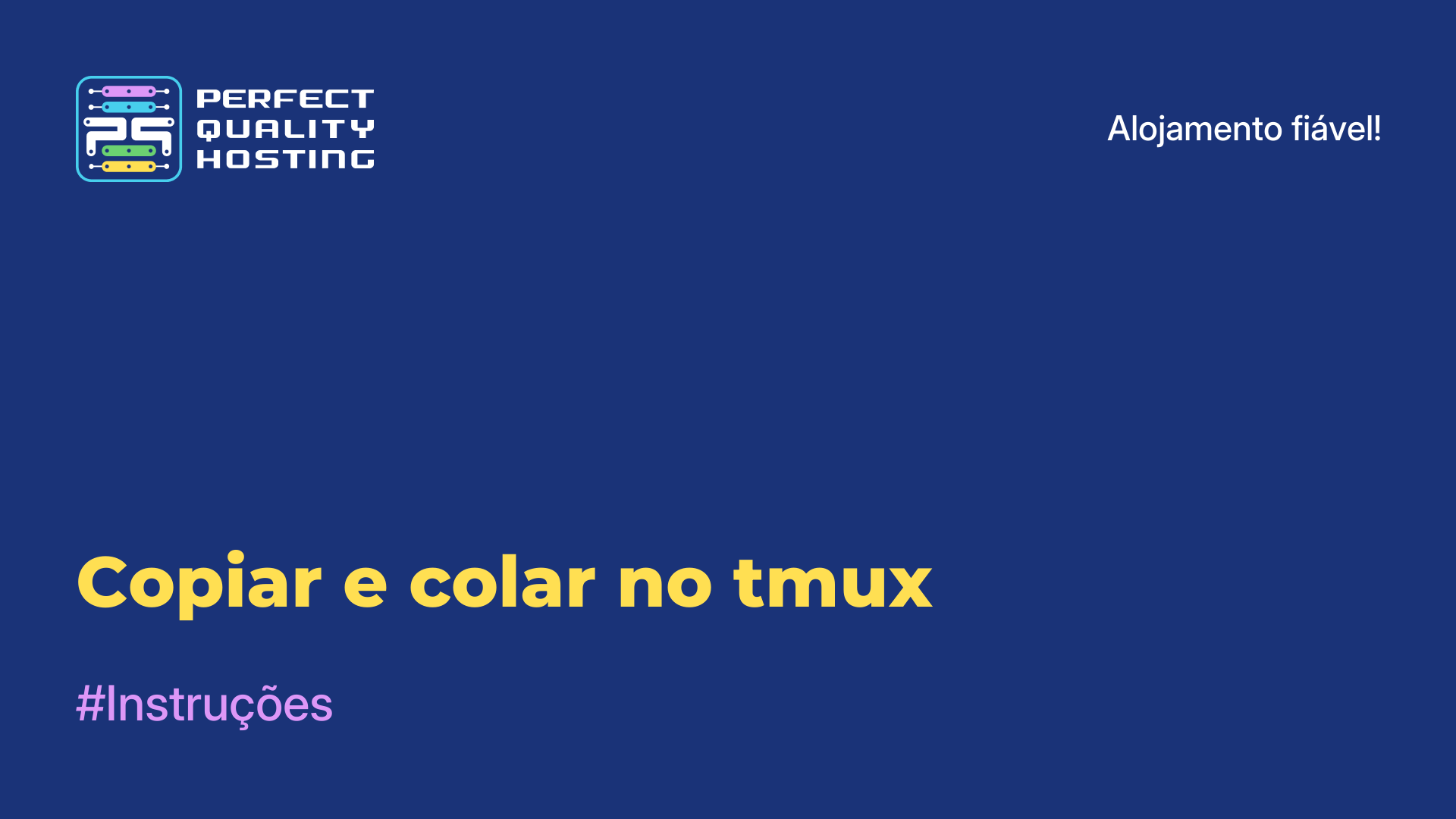 Copiar e colar no tmux