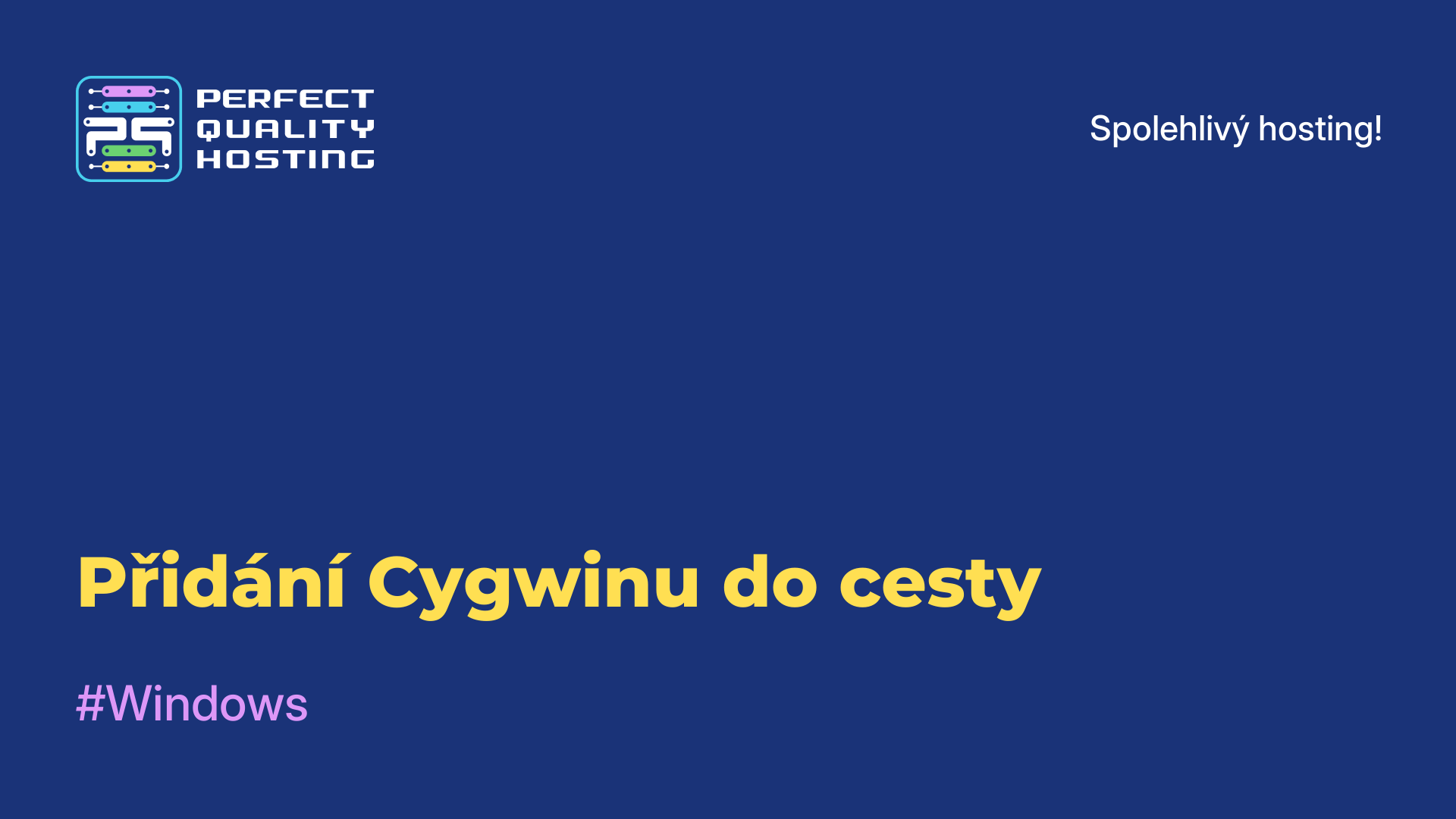 Přidání Cygwinu do cesty