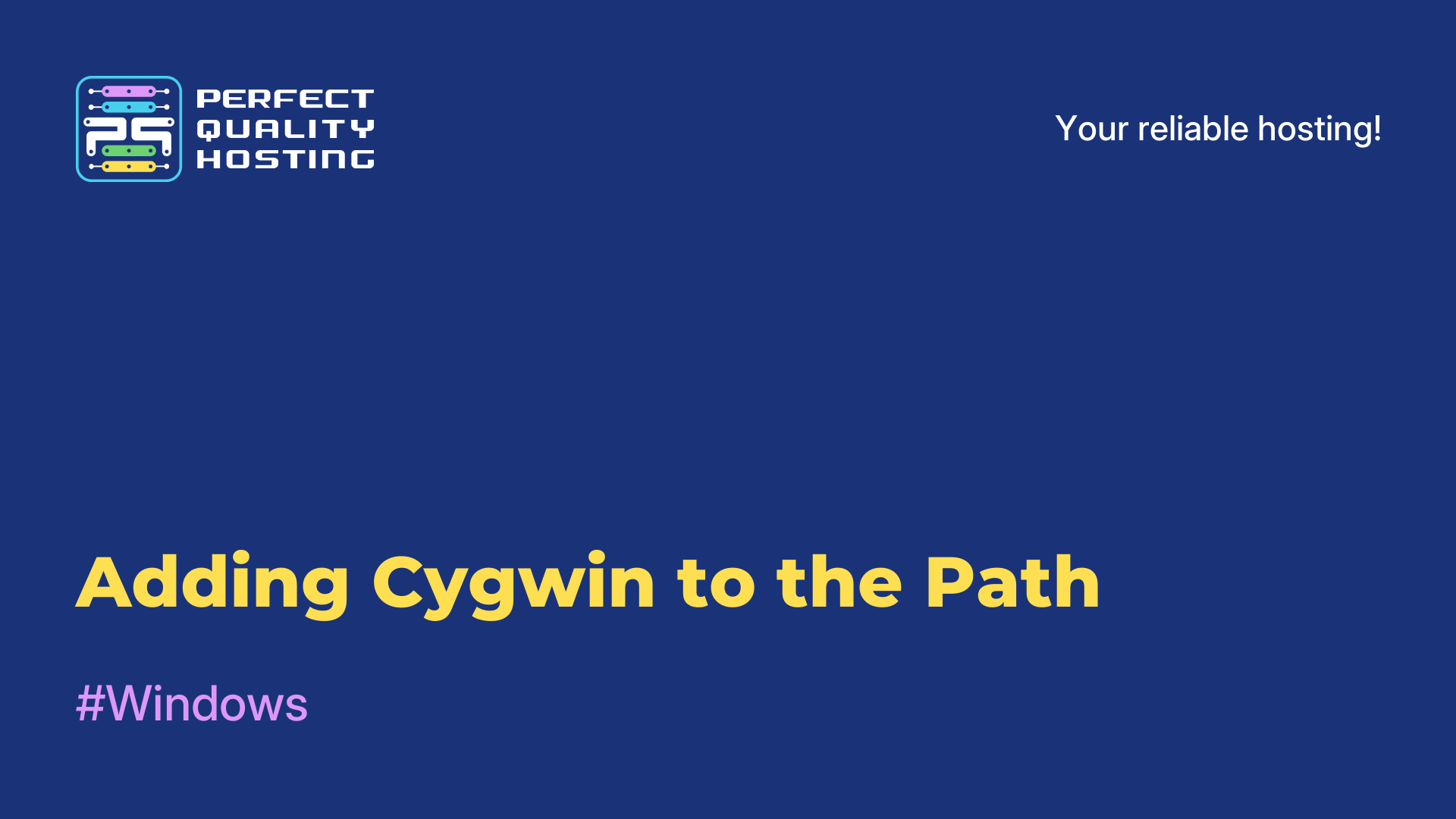 Adding Cygwin to the Path