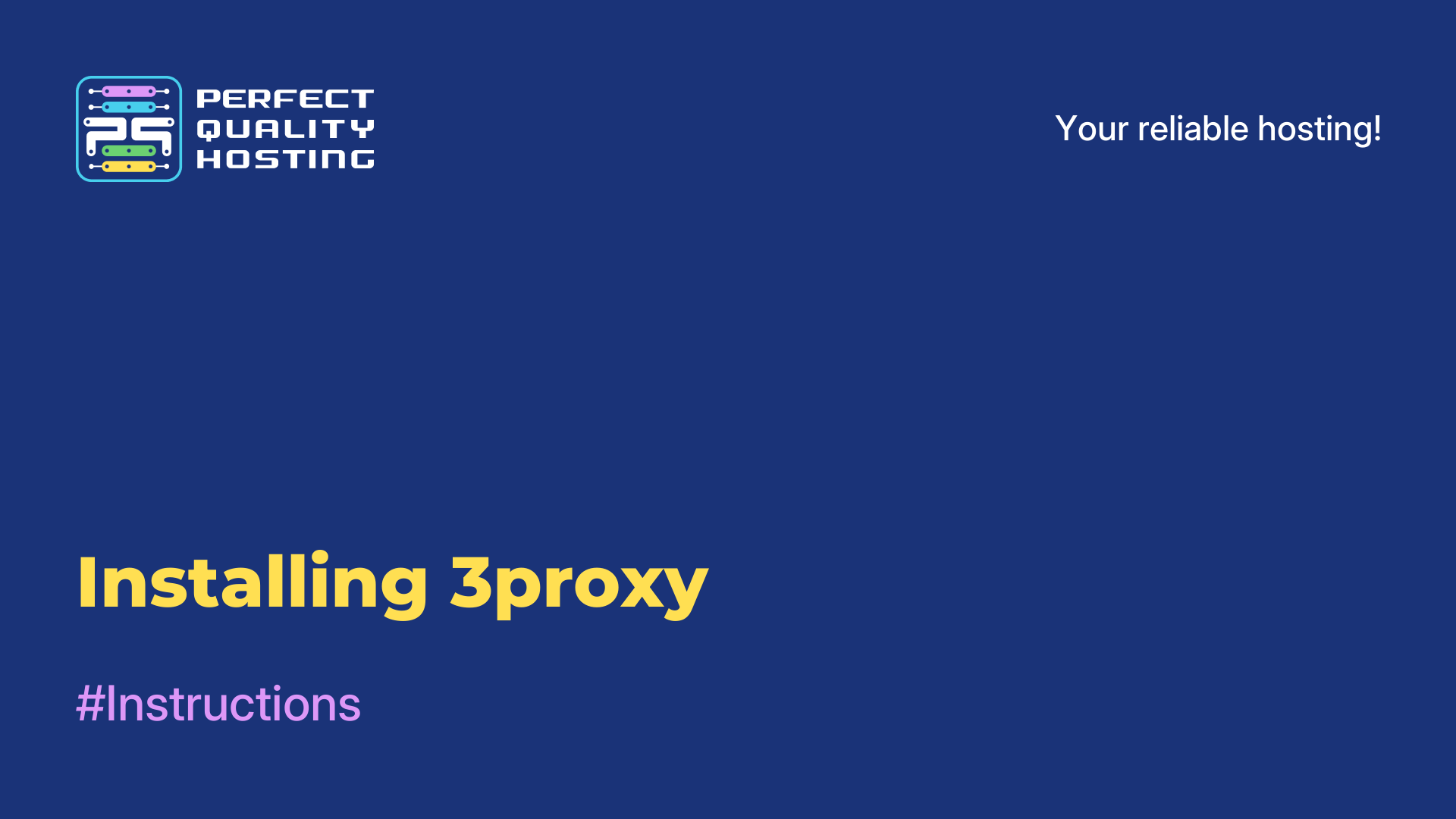 Installing 3proxy