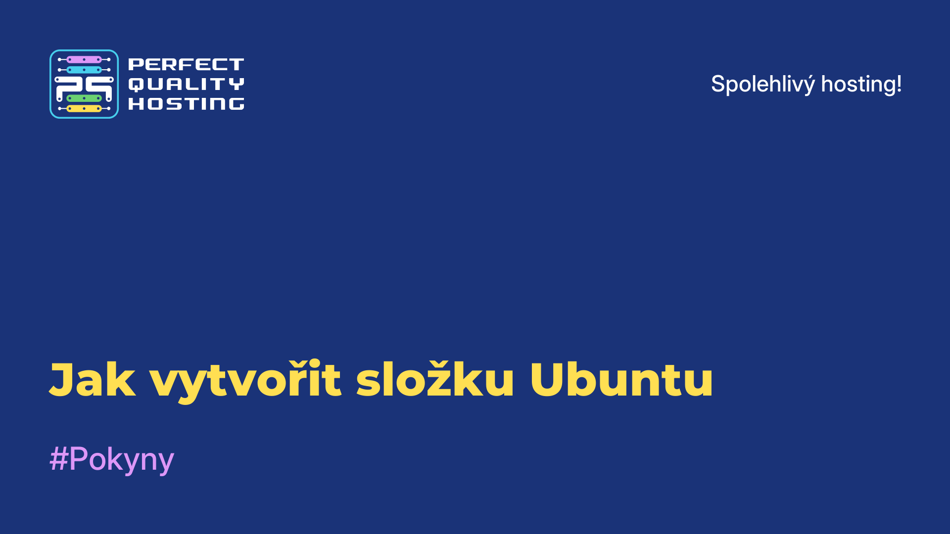 Jak vytvořit složku Ubuntu