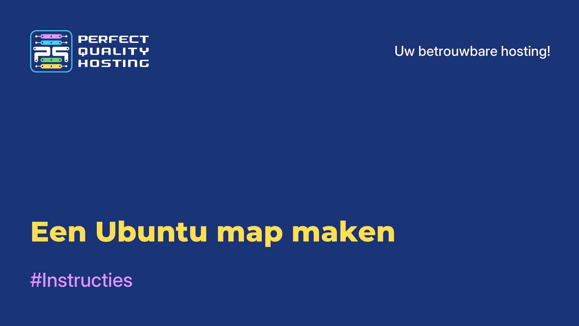 Een Ubuntu-map maken