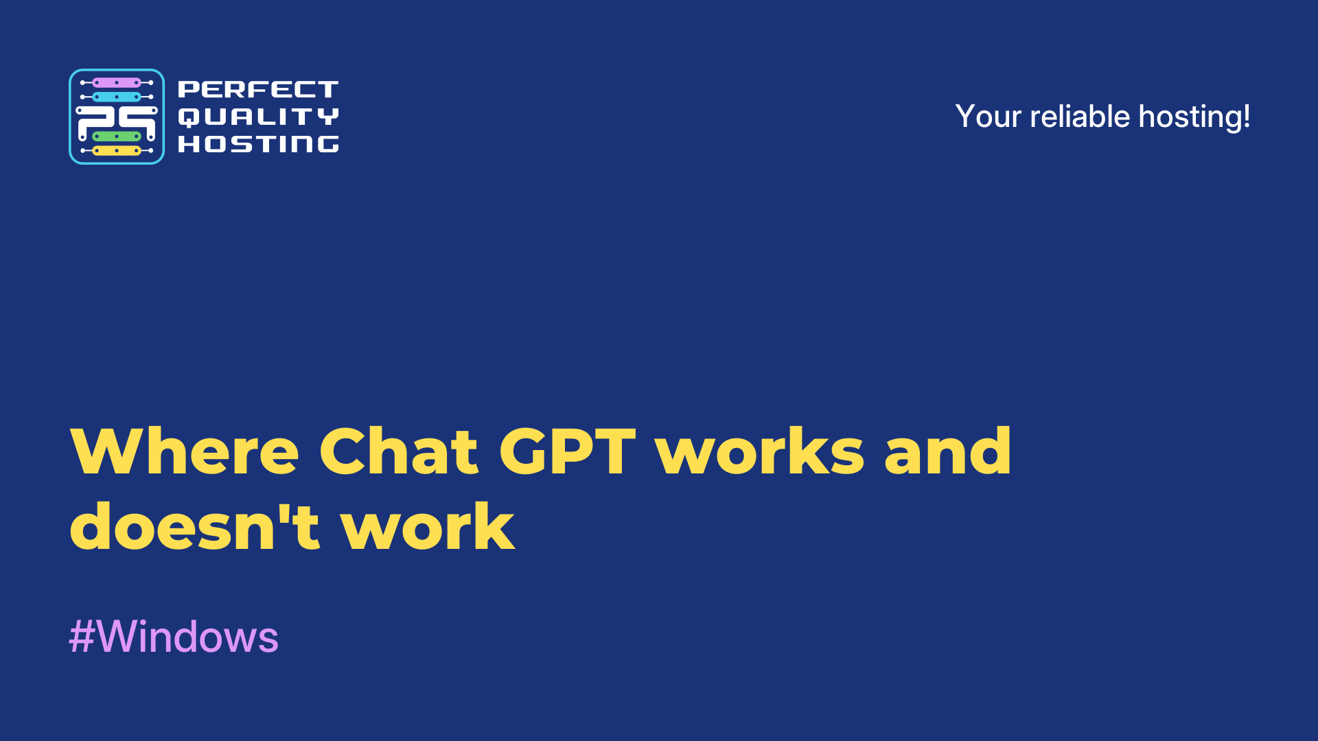 Where Chat GPT works and doesn't work