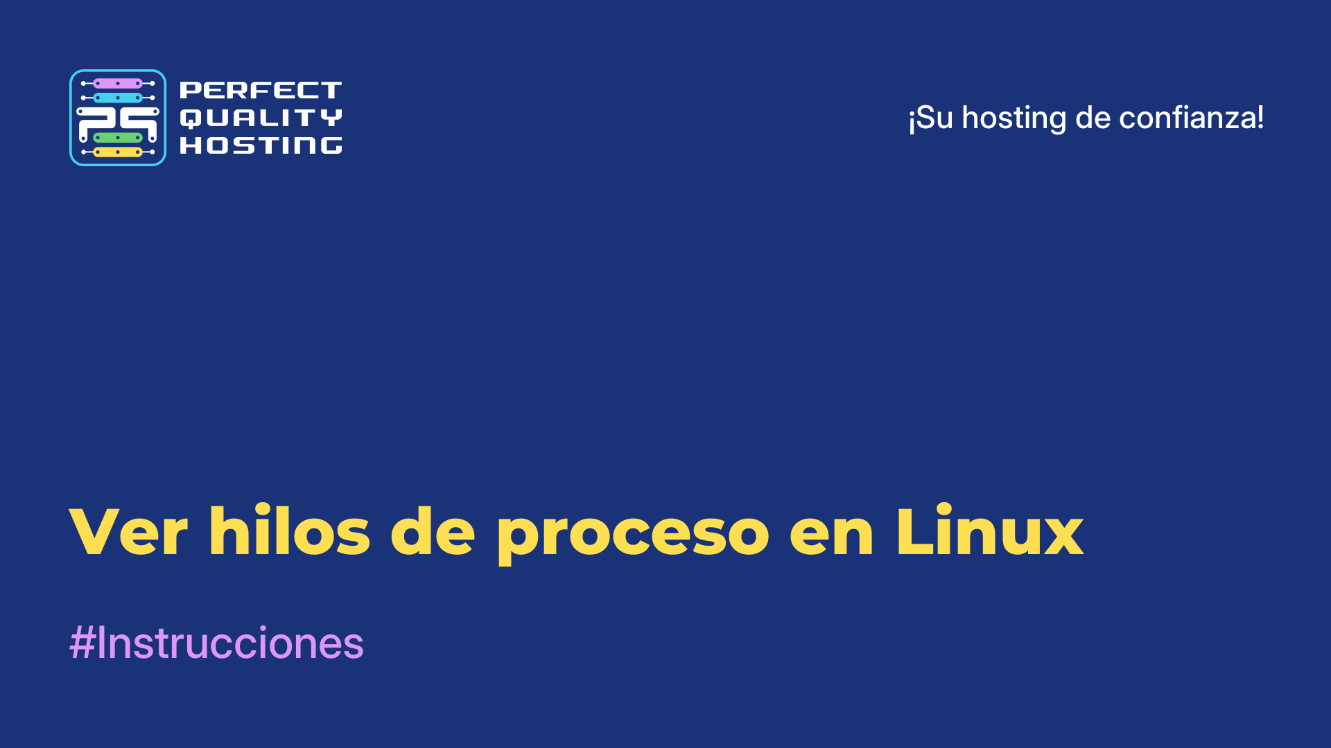 Ver hilos de proceso en Linux