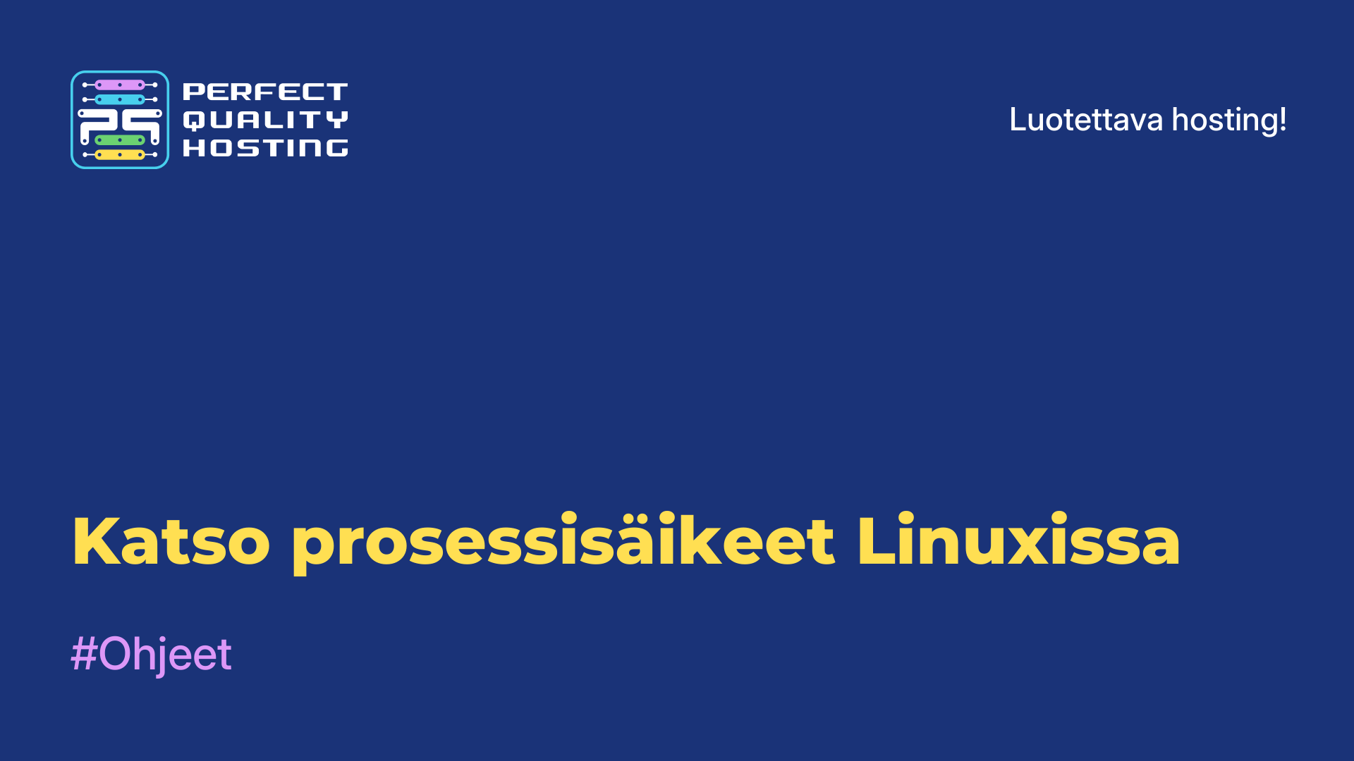 Katso prosessisäikeet Linuxissa