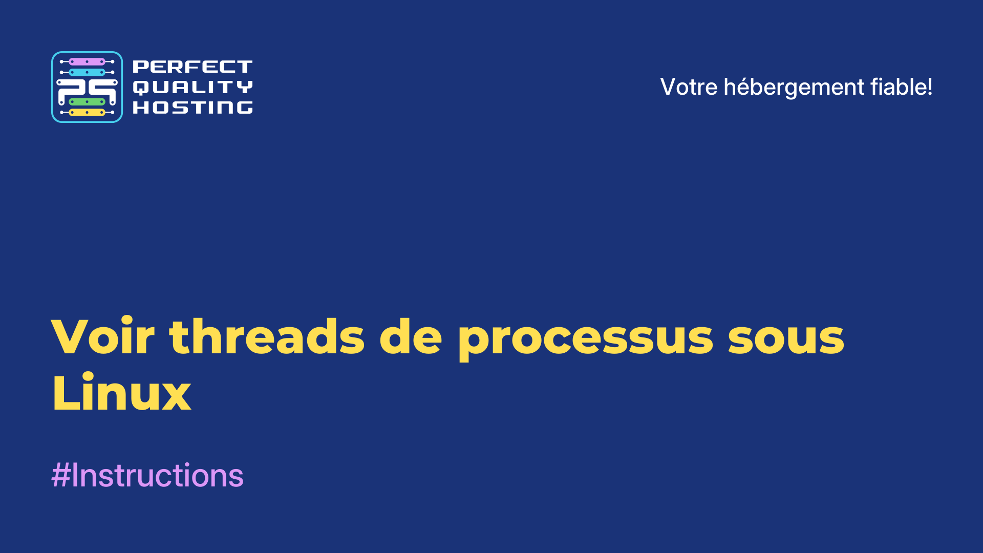 Voir threads de processus sous Linux