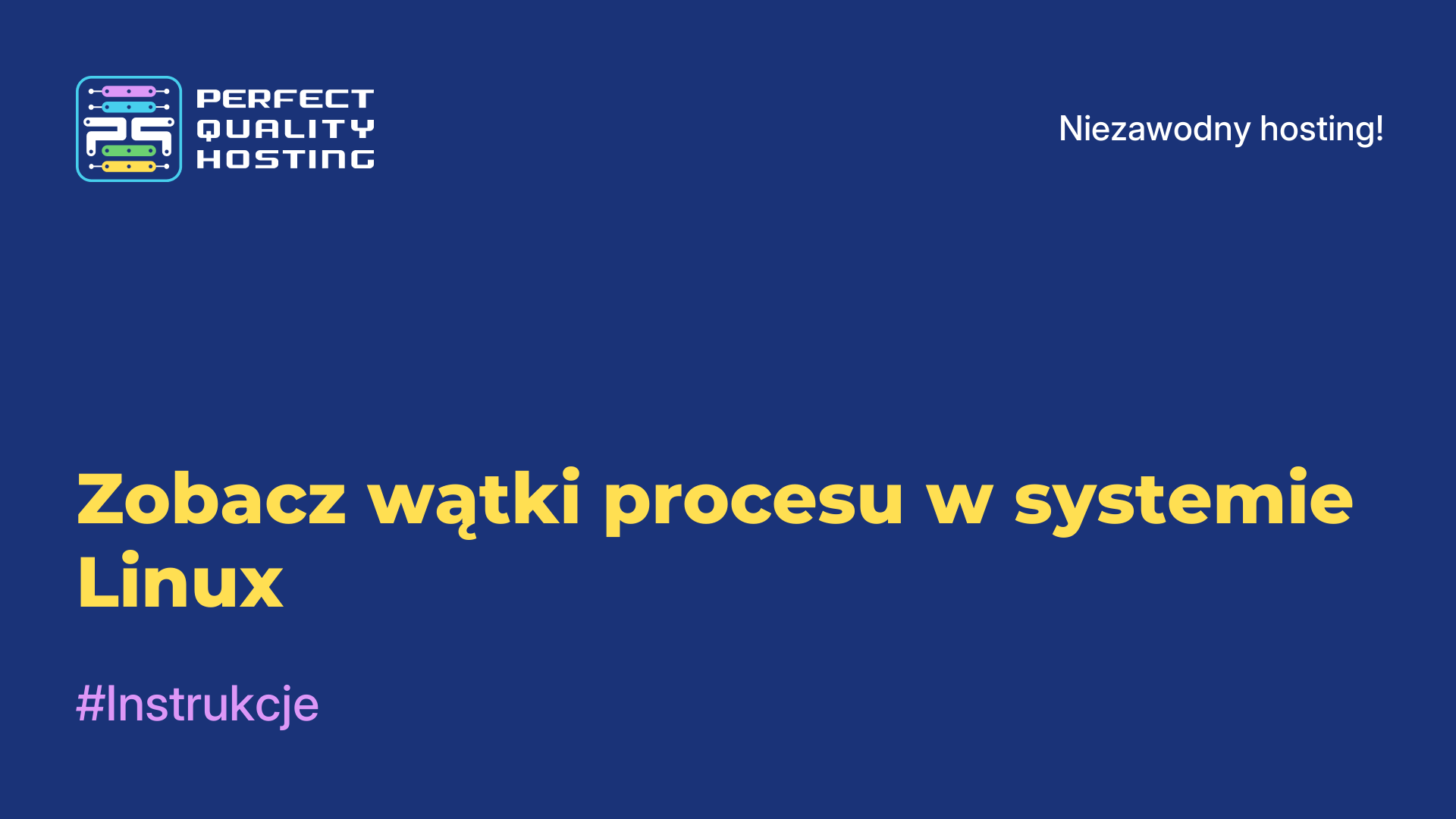 Zobacz wątki procesu w systemie Linux