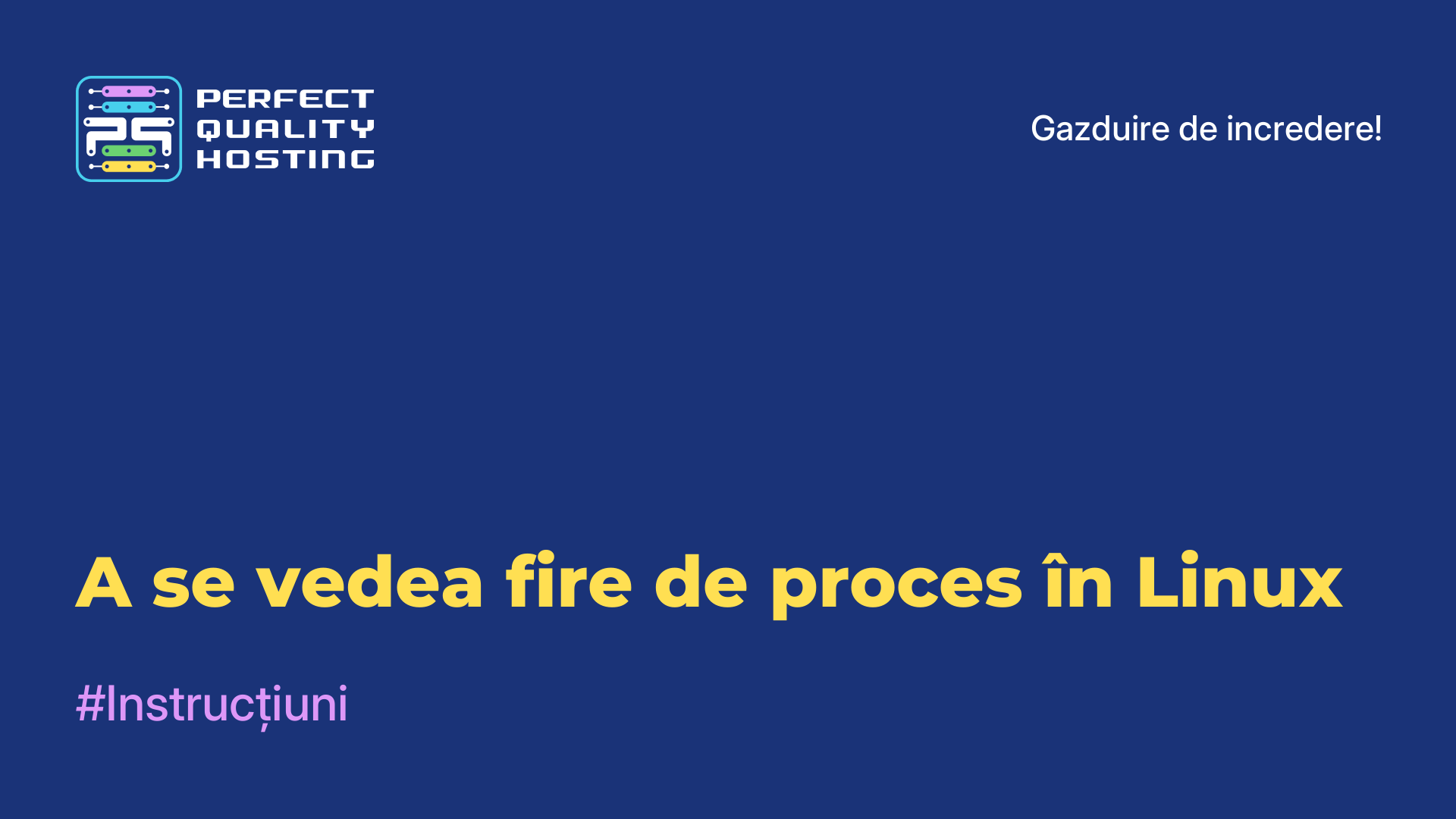 A se vedea fire de proces în Linux