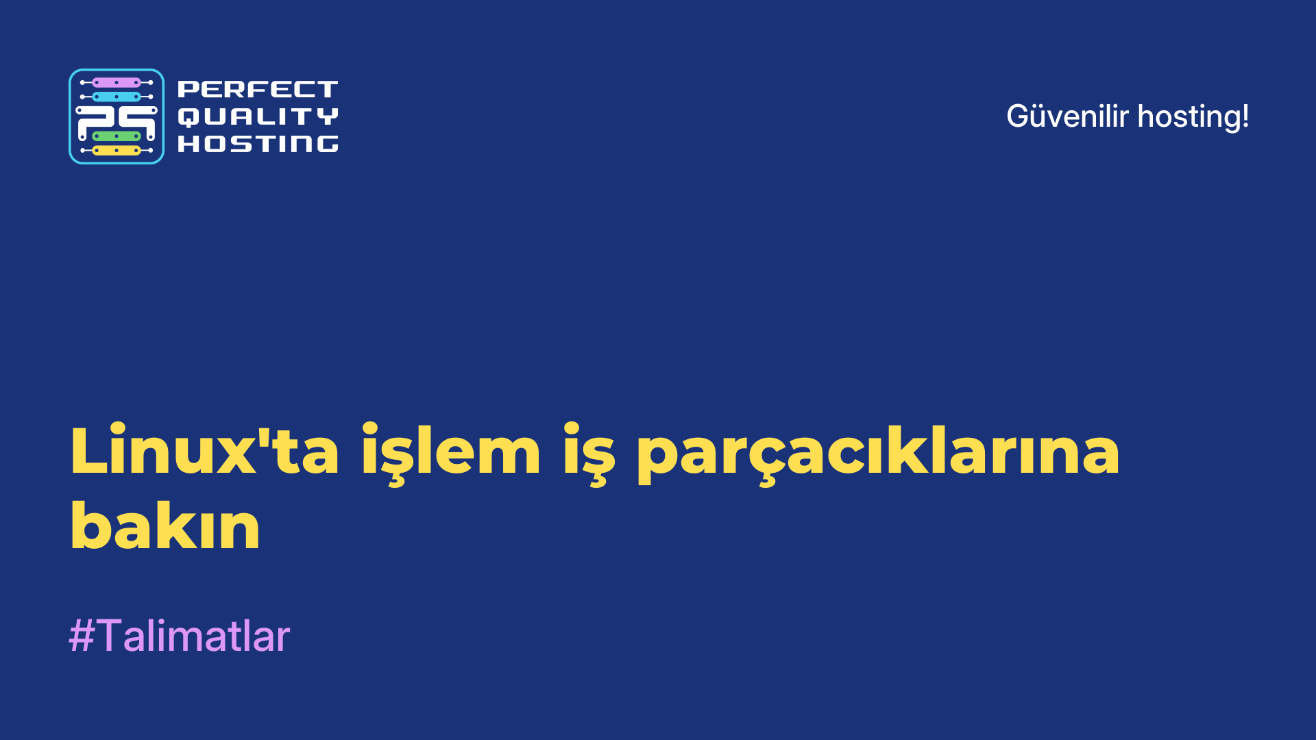 Linux'ta işlem iş parçacıklarına bakın