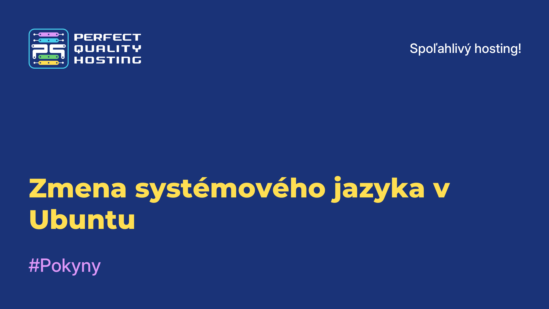 Zmena systémového jazyka v Ubuntu