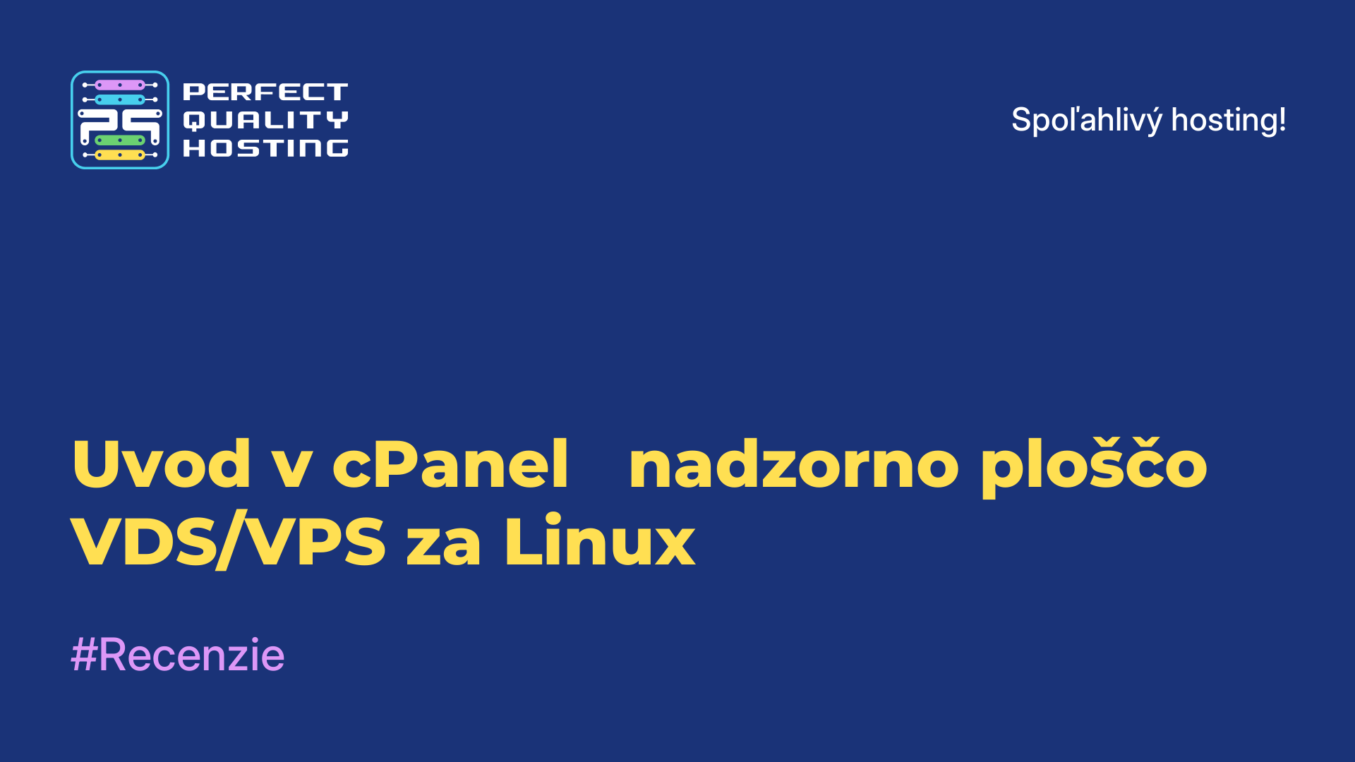 Uvod v cPanel - nadzorno ploščo VDS/VPS za Linux