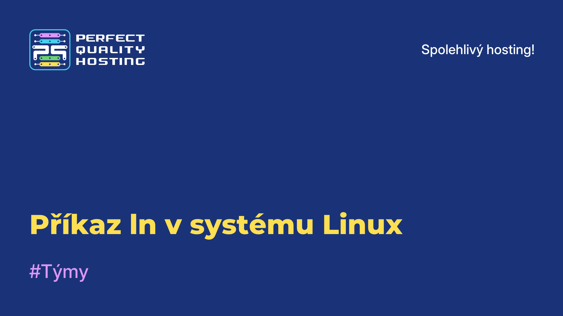 Příkaz ln v systému Linux