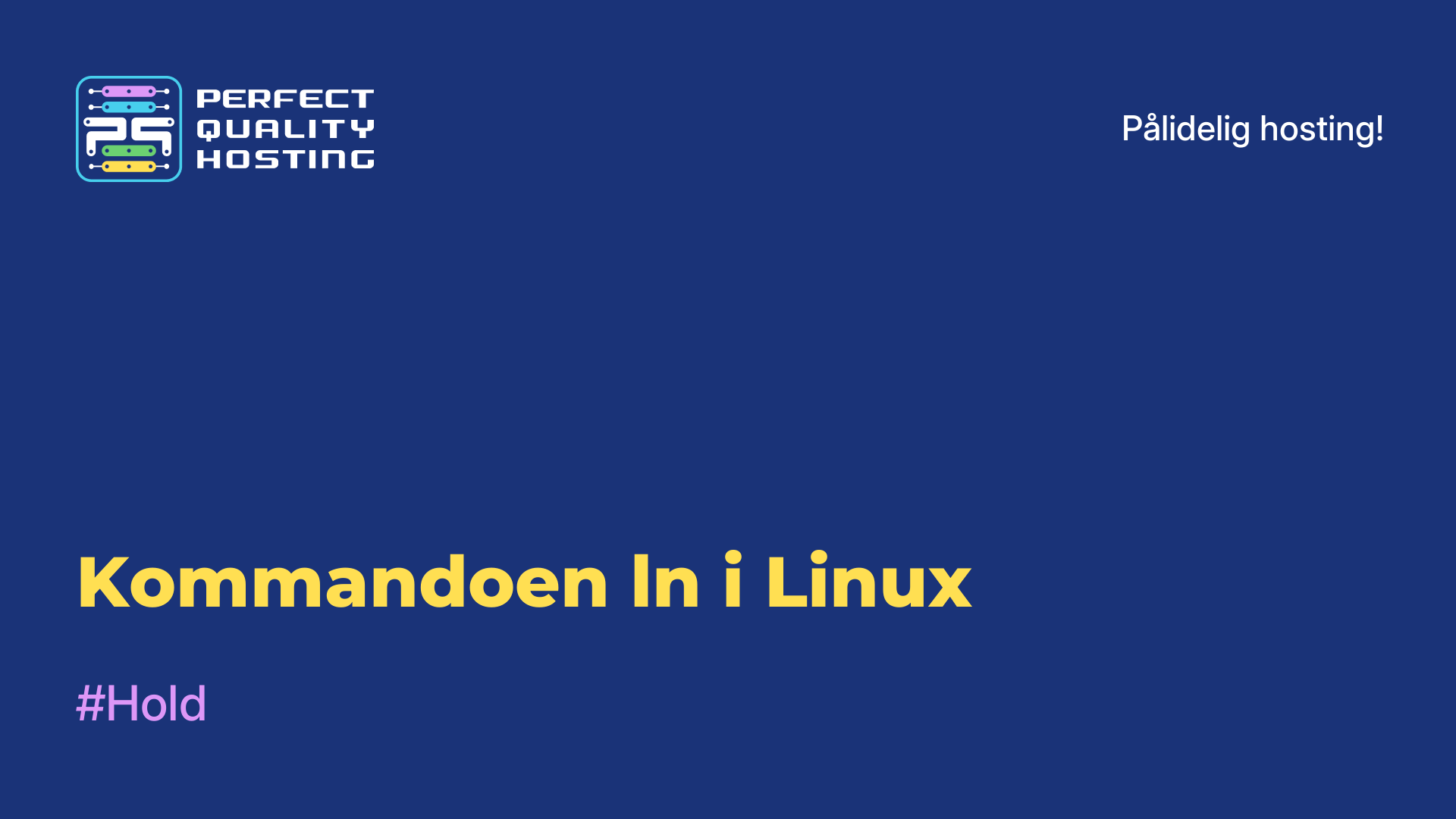 Kommandoen ln i Linux