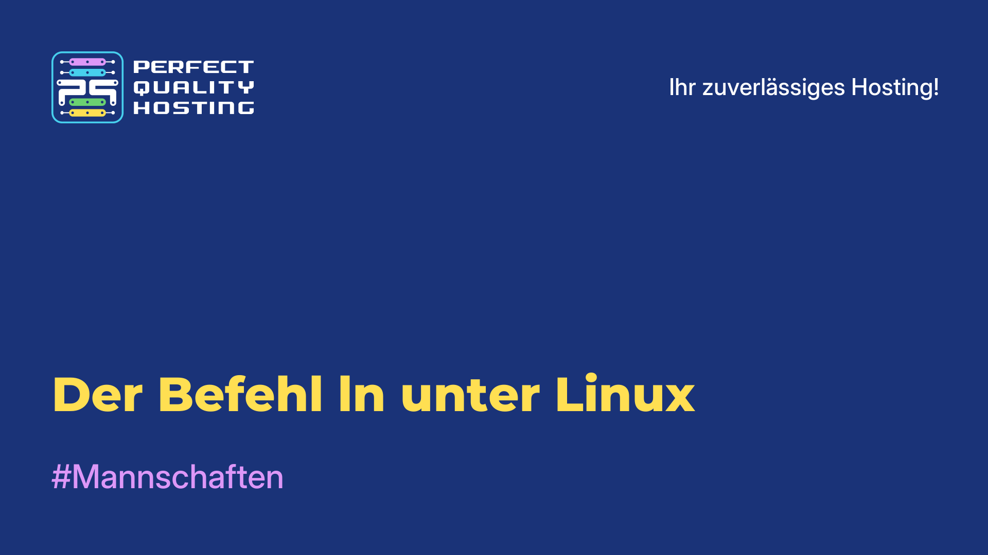 Der Befehl ln unter Linux