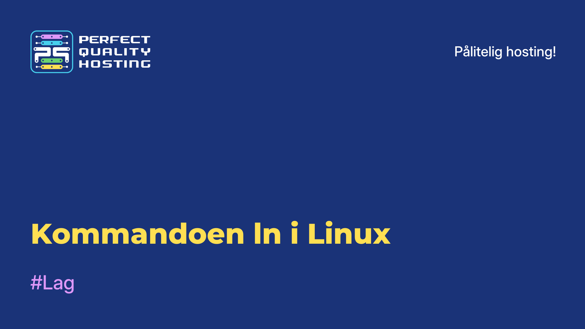 Kommandoen ln i Linux