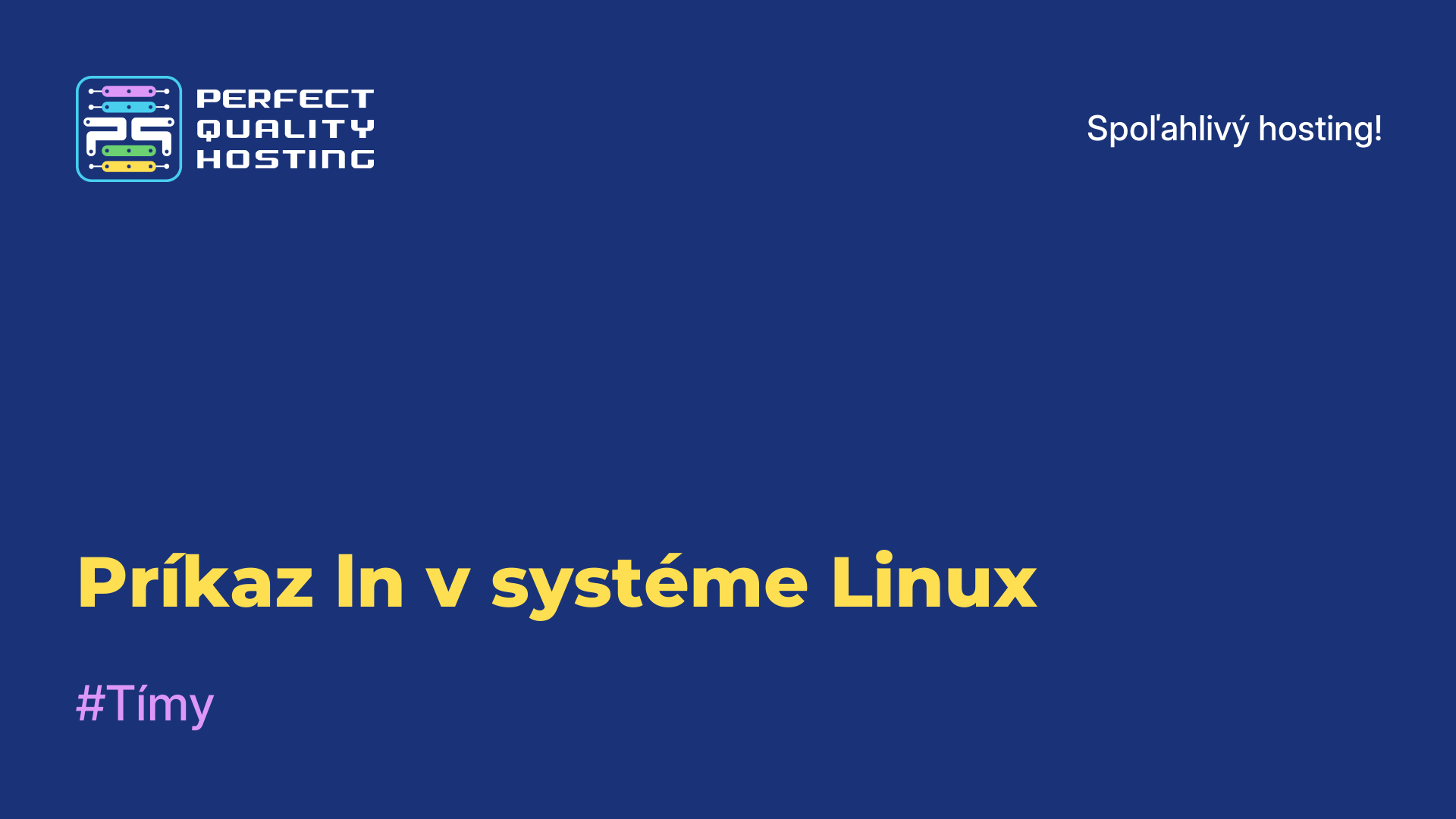 Príkaz ln v systéme Linux