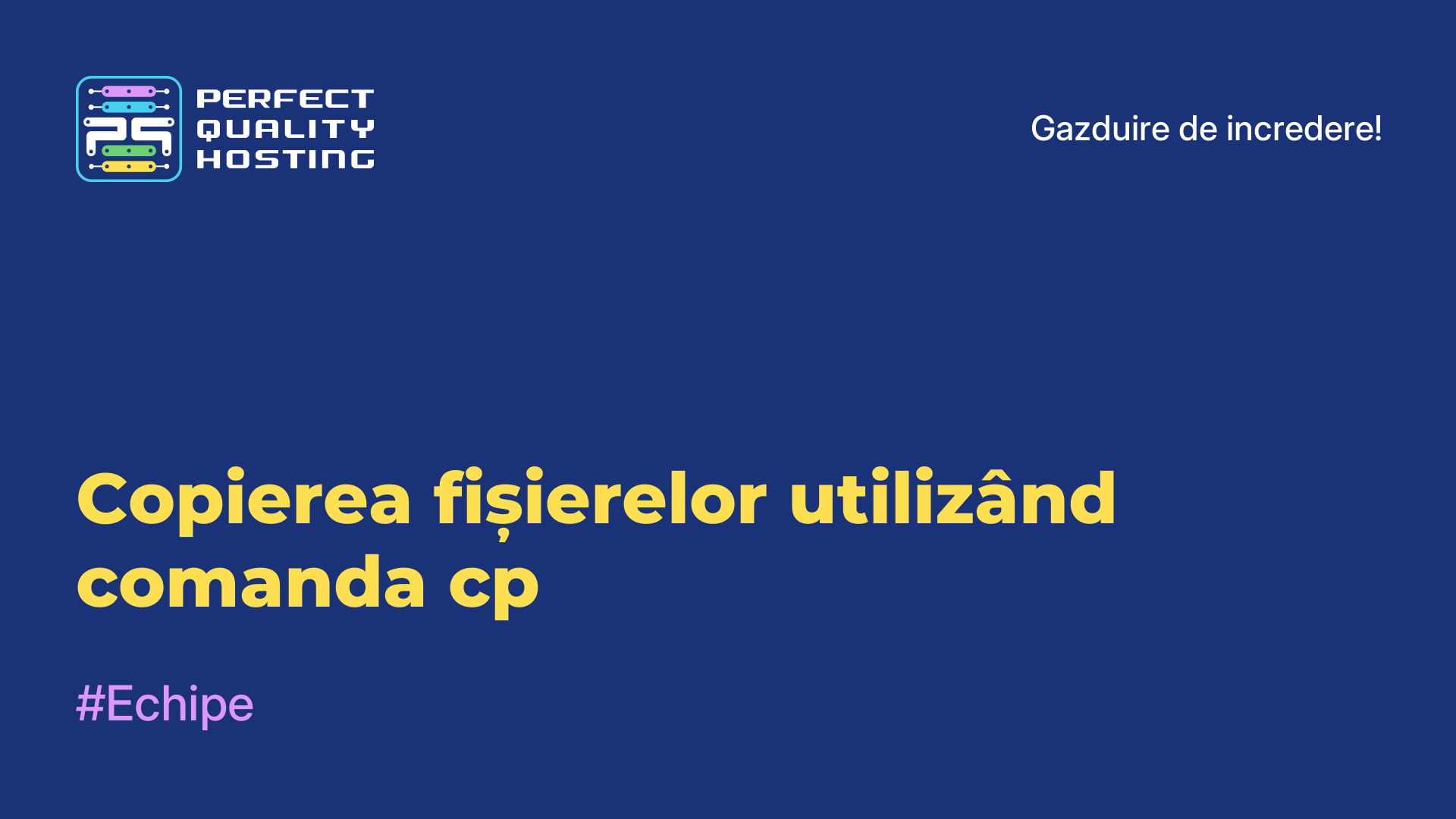 Copierea fișierelor utilizând comanda cp