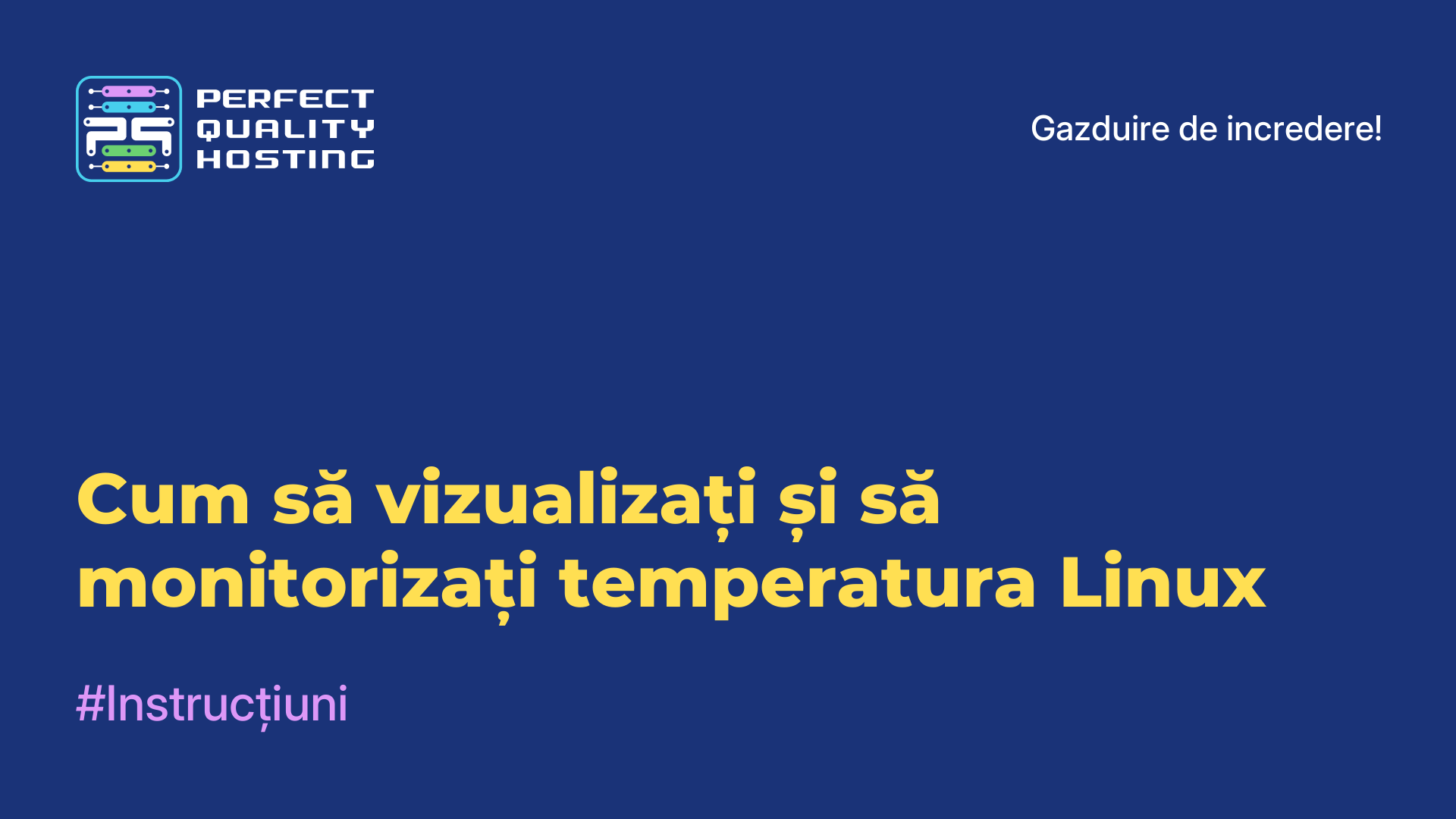 Cum să vizualizați și să monitorizați temperatura Linux