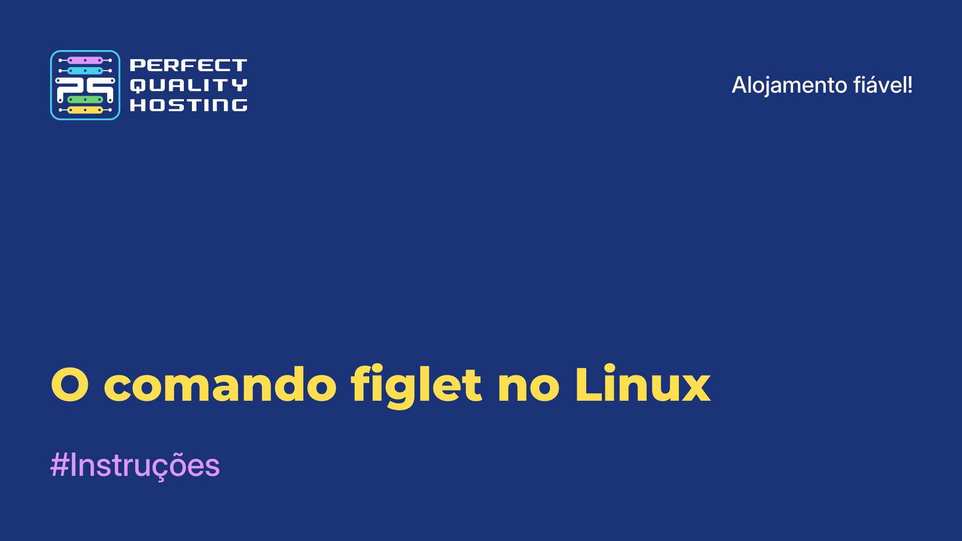 O comando figlet no Linux